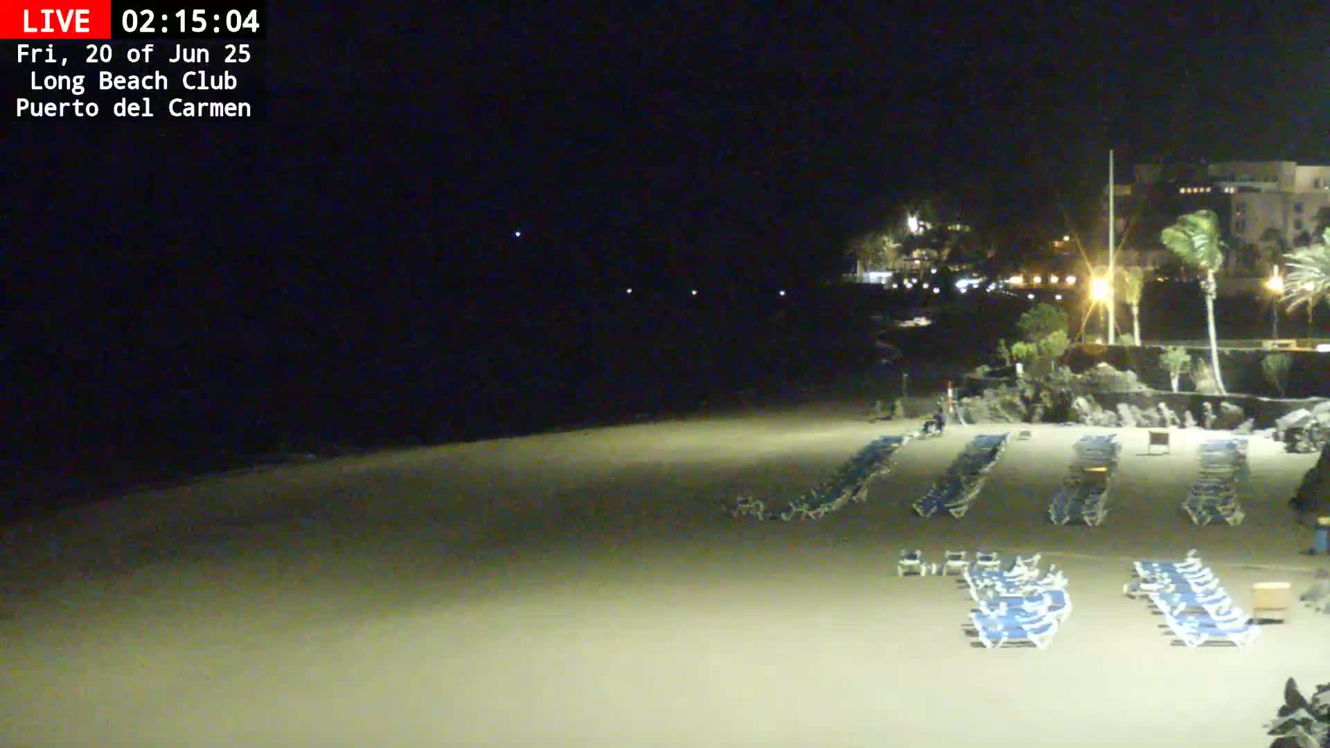 Lanzarote, Puerto del Carmen Beach Live Cam - Canary Islands, Las Palmas, Spain