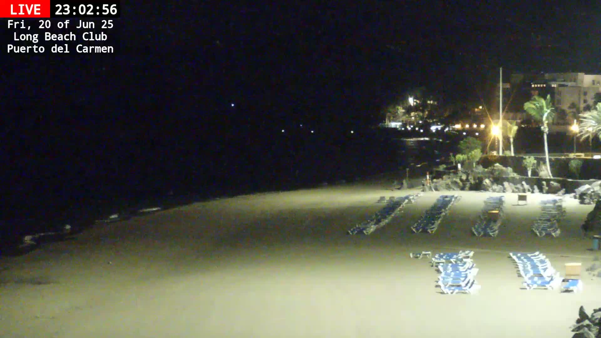 Lanzarote, Puerto del Carmen Beach Live Cam - Canary Islands, Las Palmas, Spain