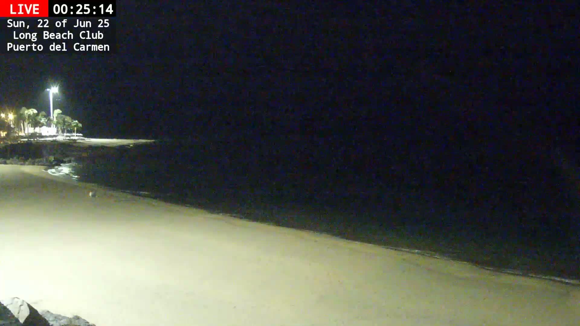 Lanzarote, Puerto del Carmen Beach Live Cam - Canary Islands, Las Palmas, Spain