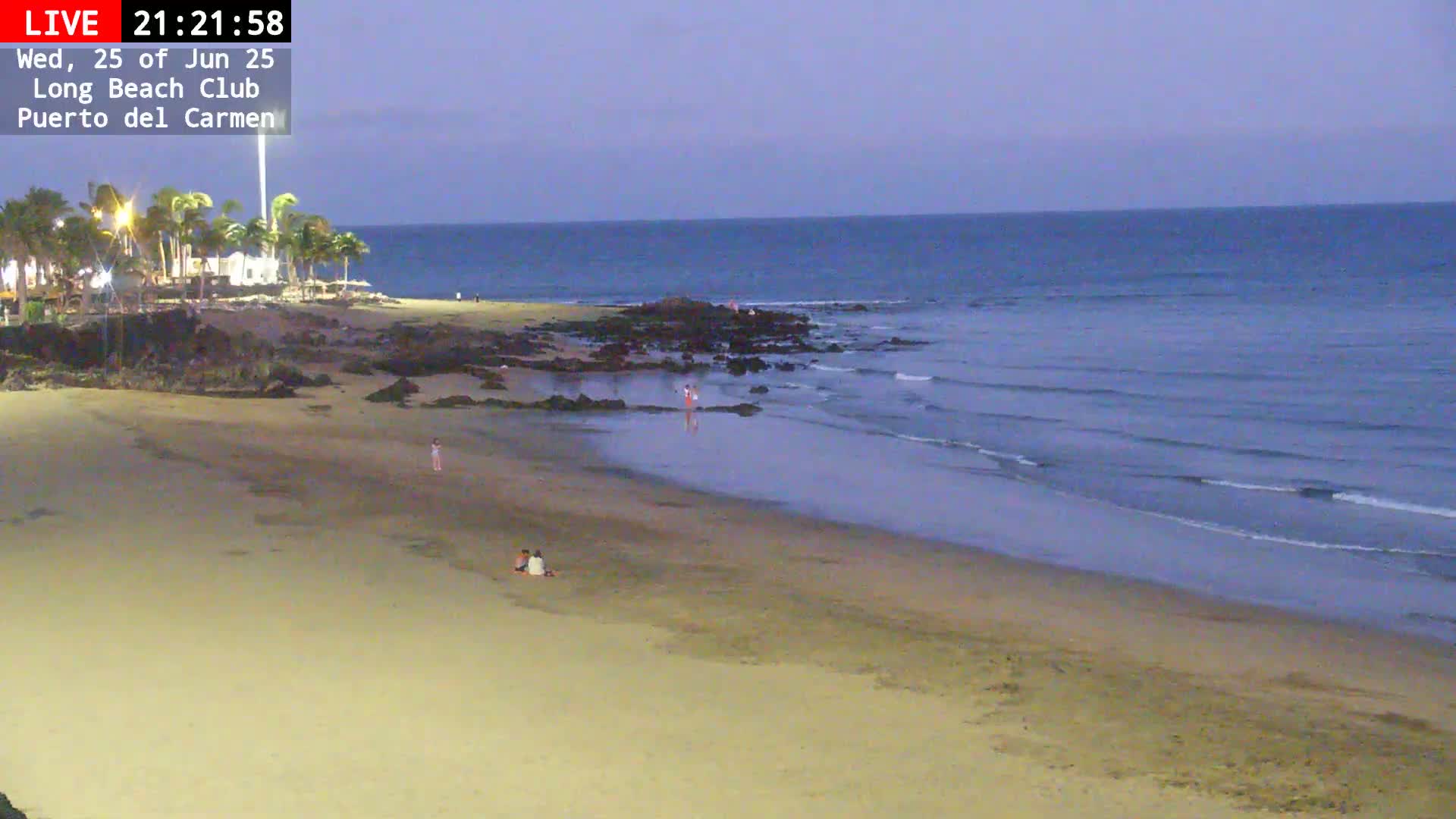 Lanzarote, Puerto del Carmen Beach Live Cam - Canary Islands, Las Palmas, Spain