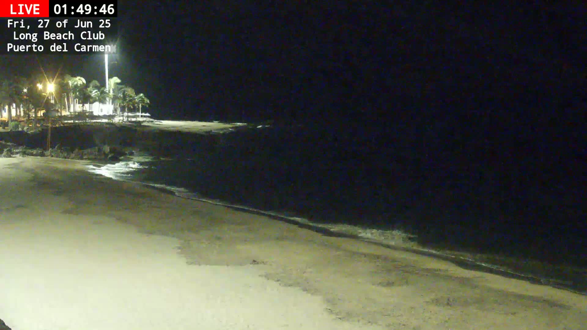 Lanzarote, Puerto del Carmen Beach Live Cam - Canary Islands, Las Palmas, Spain