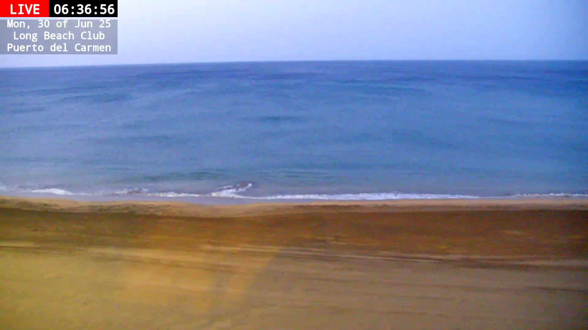 Lanzarote, Puerto del Carmen Beach Live Cam - Canary Islands, Las Palmas, Spain