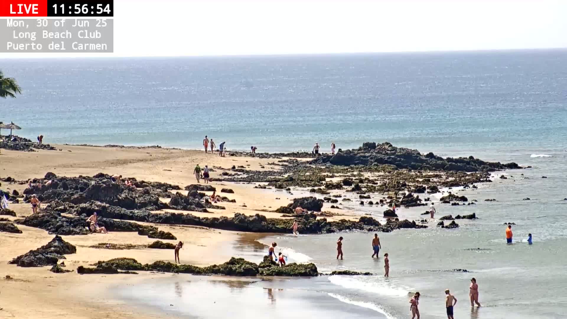 Lanzarote, Puerto del Carmen Beach Live Cam - Canary Islands, Las Palmas, Spain