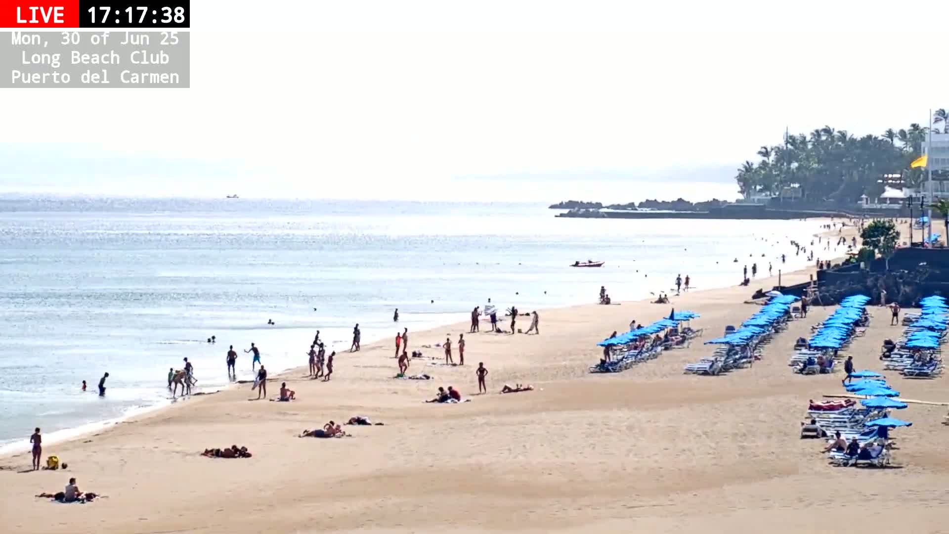 Lanzarote, Puerto del Carmen Beach Live Cam - Canary Islands, Las Palmas, Spain