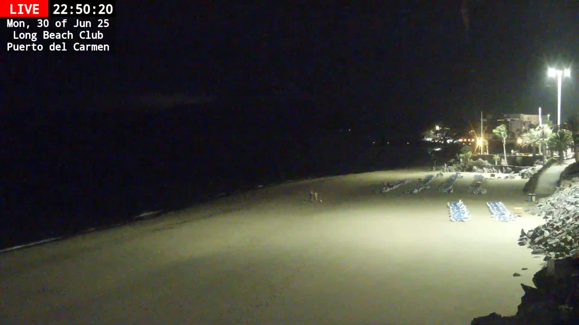 Lanzarote, Puerto del Carmen Beach Live Cam - Canary Islands, Las Palmas, Spain