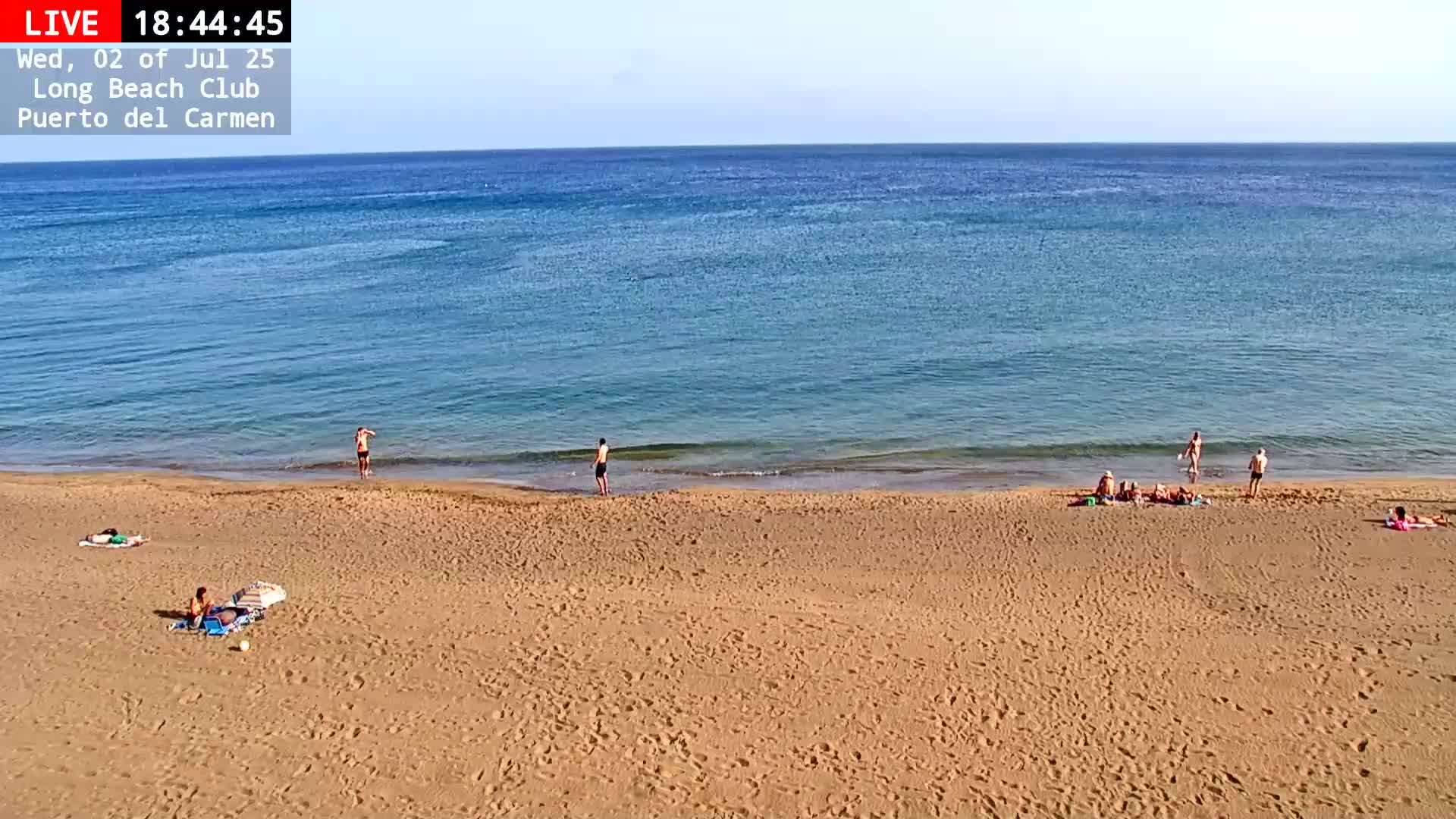 Lanzarote, Puerto del Carmen Beach Live Cam - Canary Islands, Las Palmas, Spain