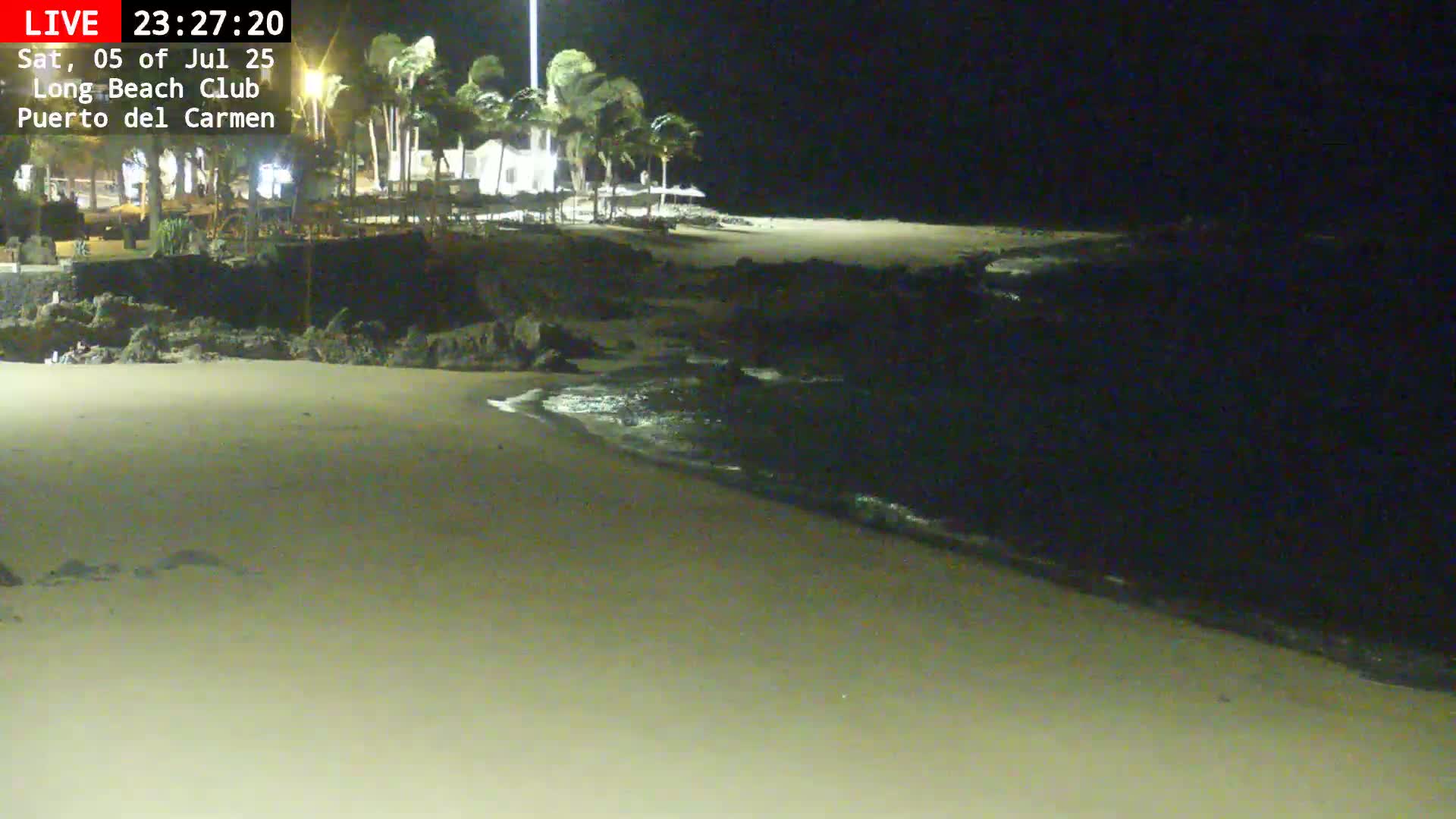 Lanzarote, Puerto del Carmen Beach Live Cam - Canary Islands, Las Palmas, Spain