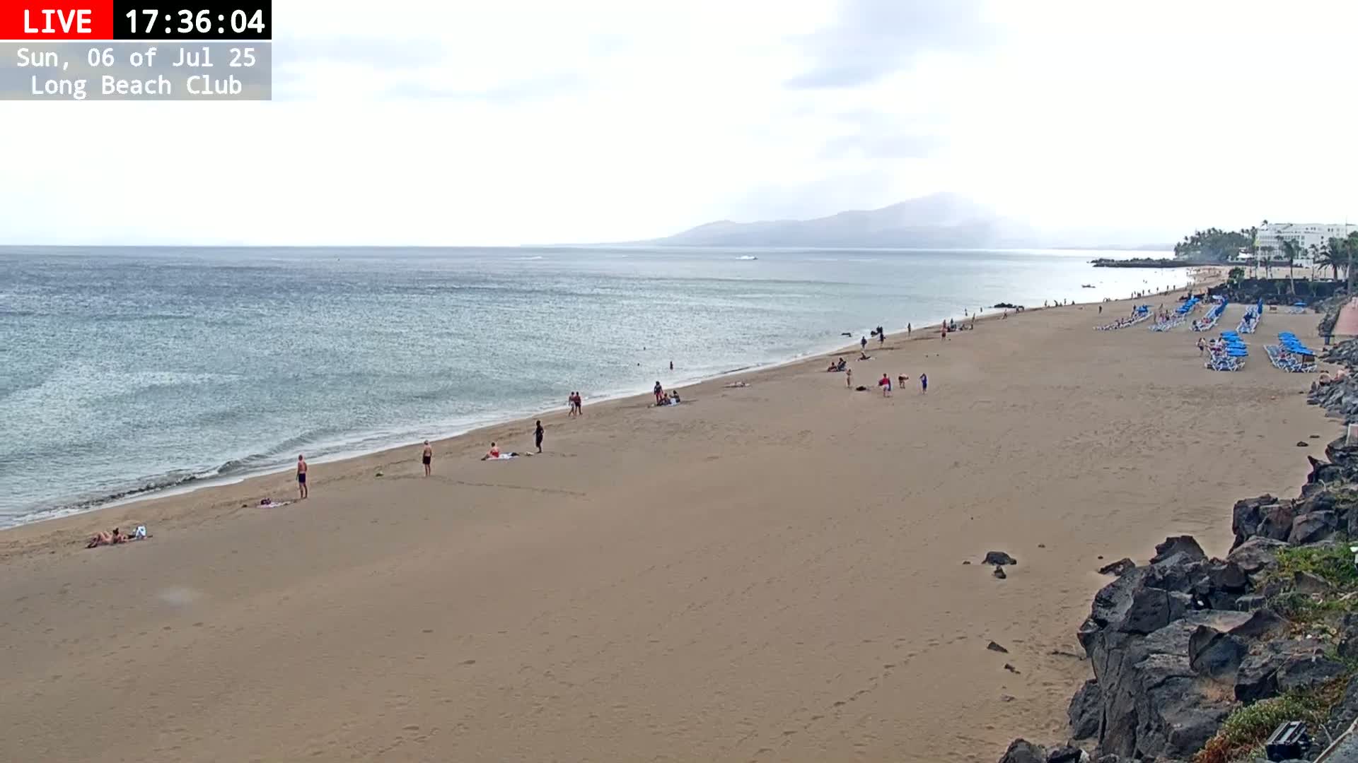 Lanzarote, Puerto del Carmen Beach Live Cam - Canary Islands, Las Palmas, Spain