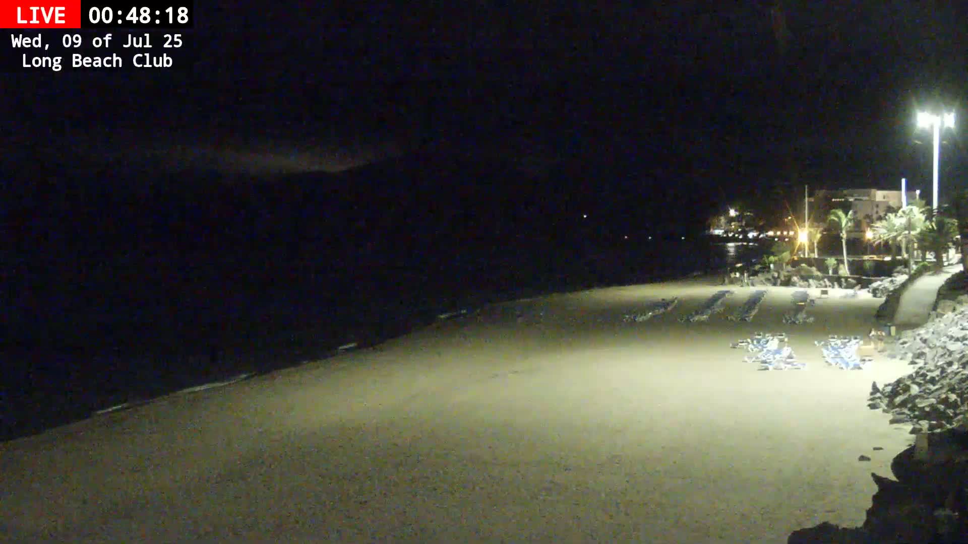 Lanzarote, Puerto del Carmen Beach Live Cam - Canary Islands, Las Palmas, Spain