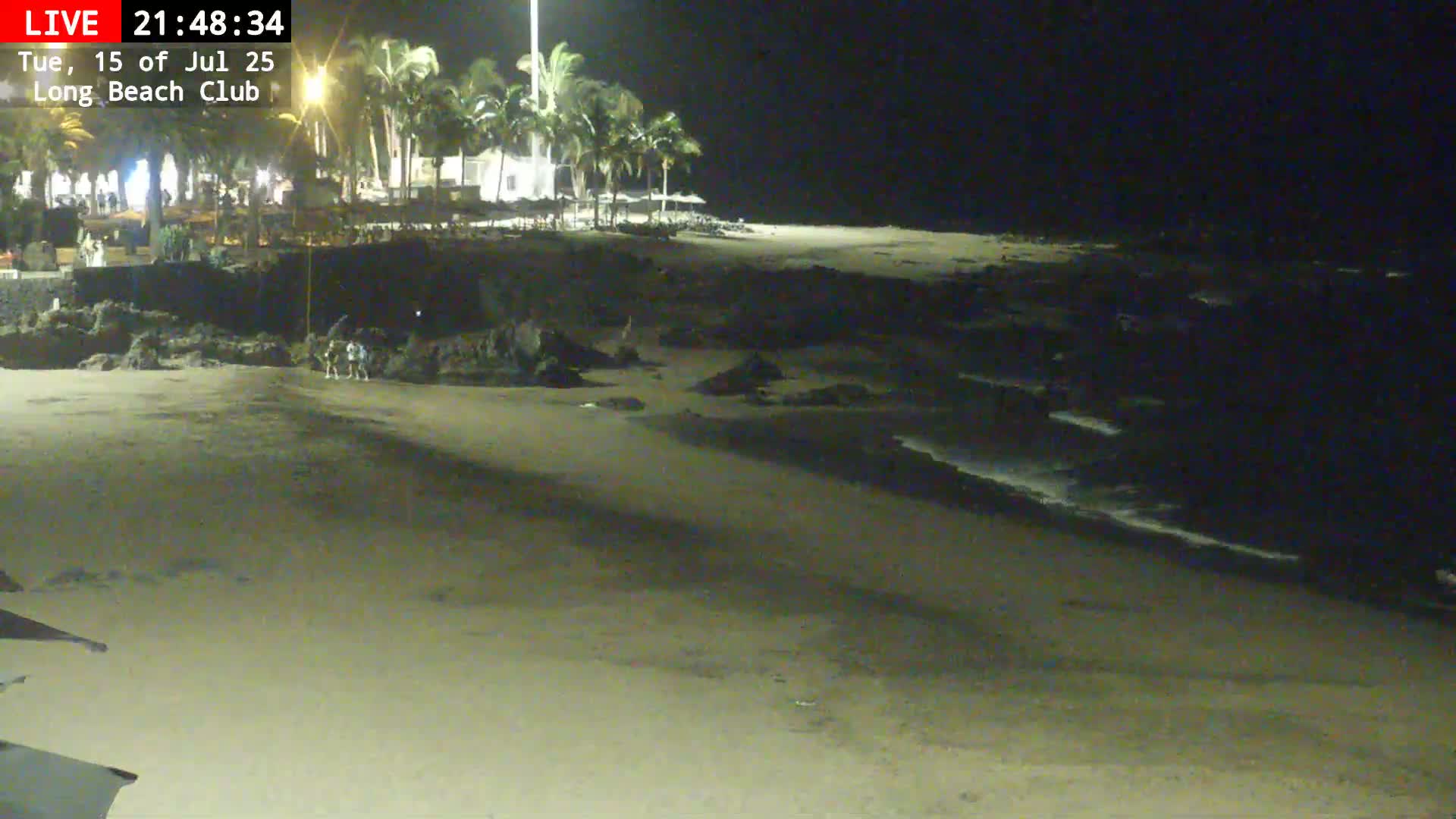 Lanzarote, Puerto del Carmen Beach Live Cam - Canary Islands, Las Palmas, Spain