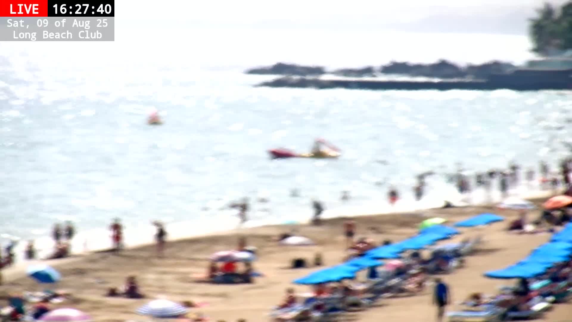Lanzarote, Puerto del Carmen Beach Live Cam - Canary Islands, Las Palmas, Spain
