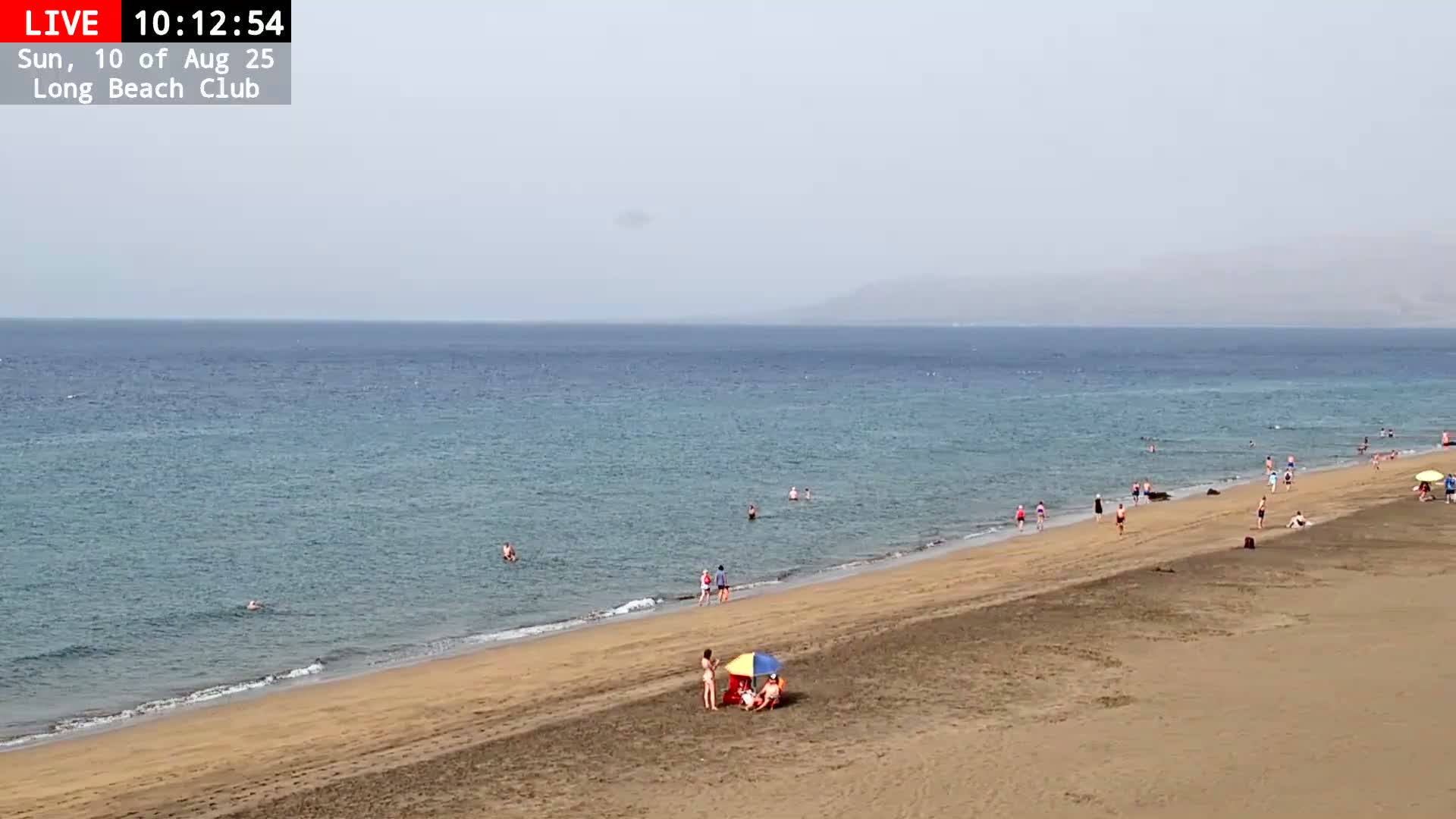 Lanzarote, Puerto del Carmen Beach Live Cam - Canary Islands, Las Palmas, Spain