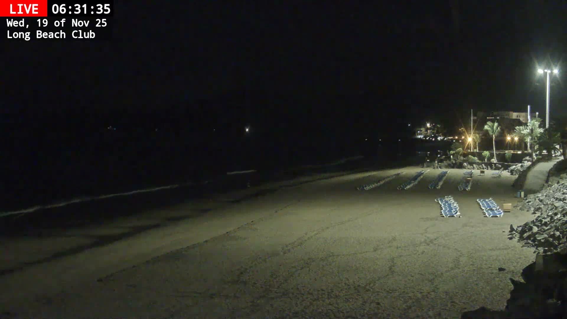 Lanzarote, Puerto del Carmen Beach Live Cam - Canary Islands, Las Palmas, Spain