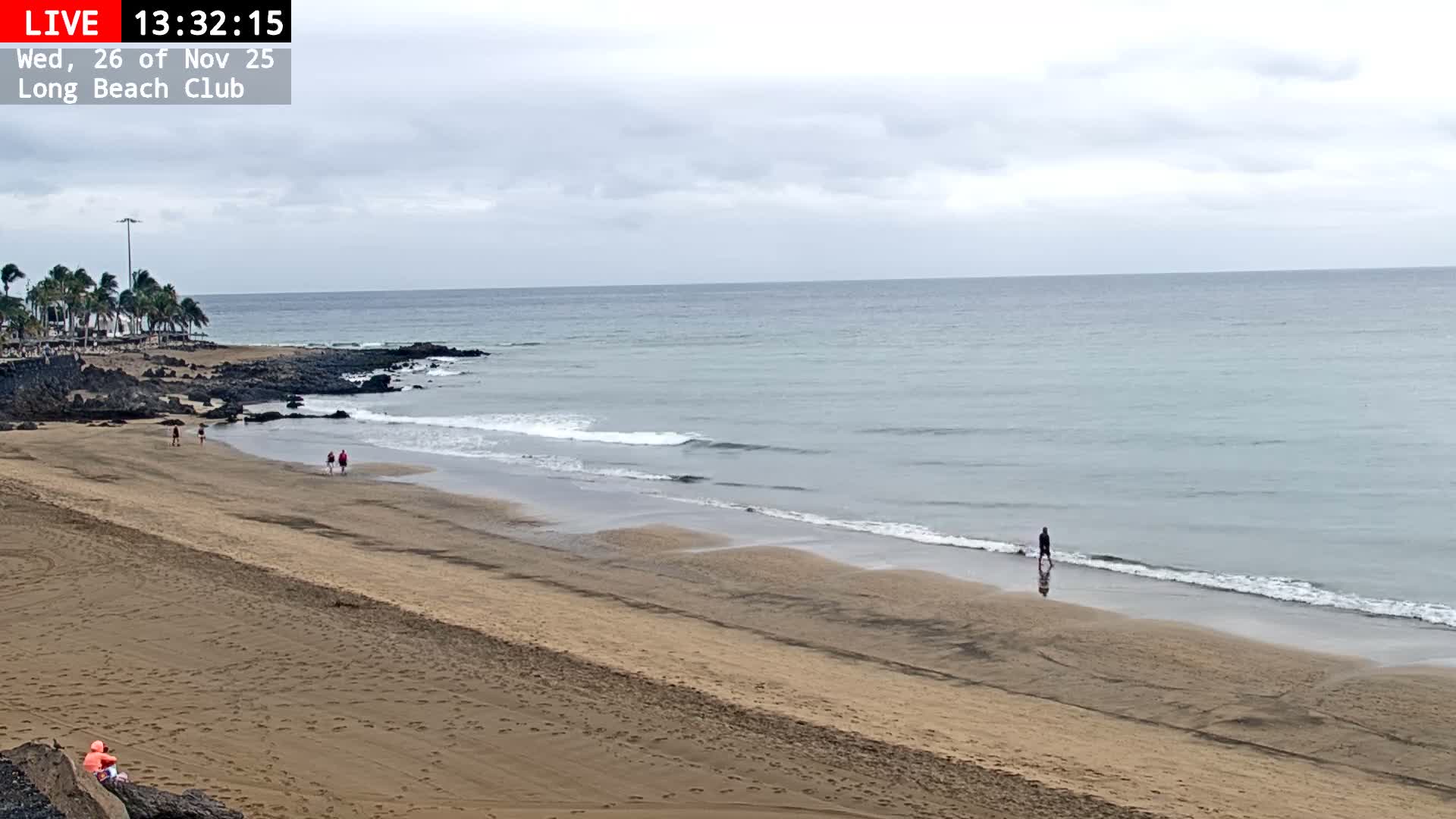 Lanzarote, Puerto del Carmen Beach Live Cam - Canary Islands, Las Palmas, Spain