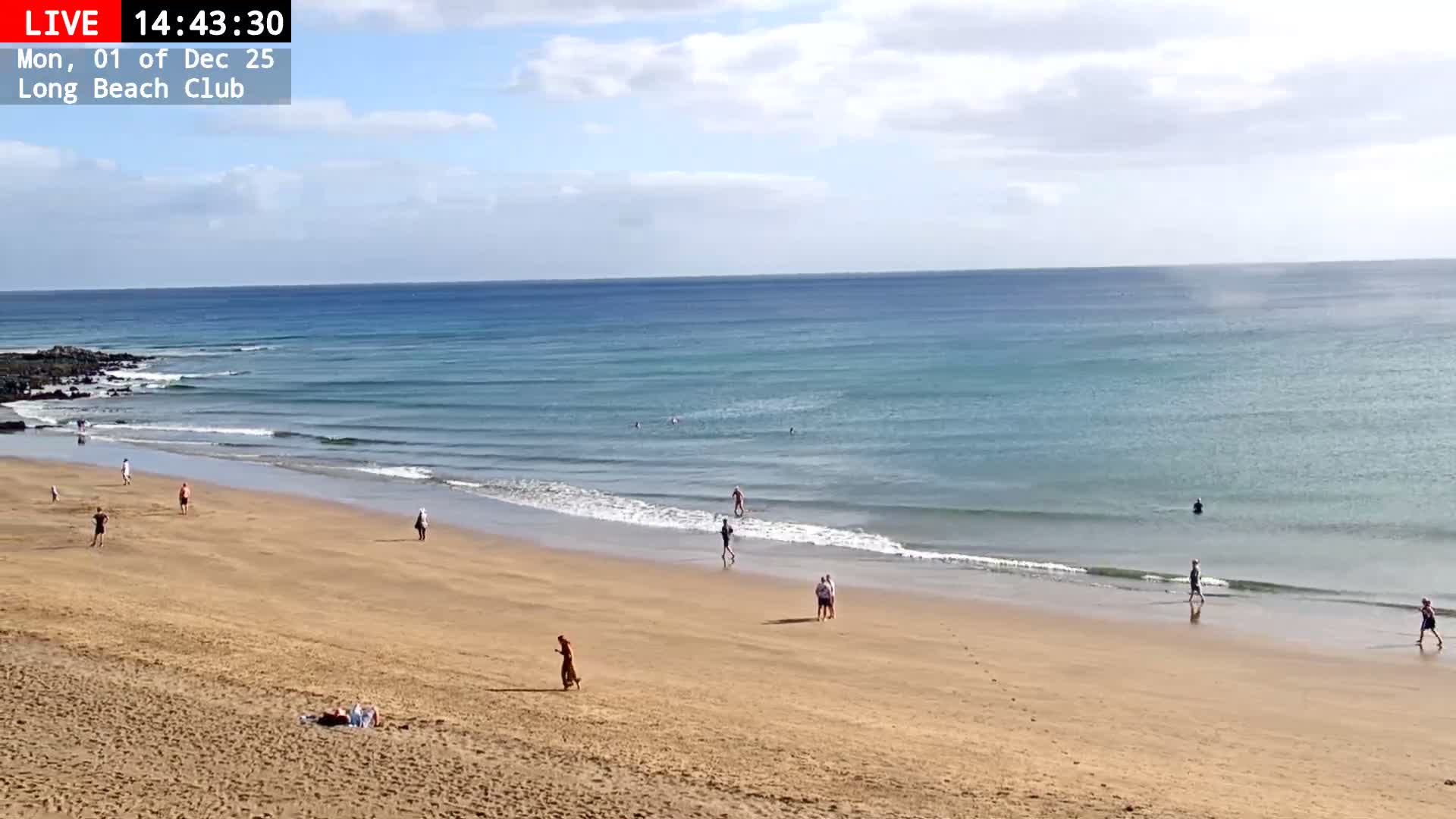 Lanzarote, Puerto del Carmen Beach Live Cam - Canary Islands, Las Palmas, Spain