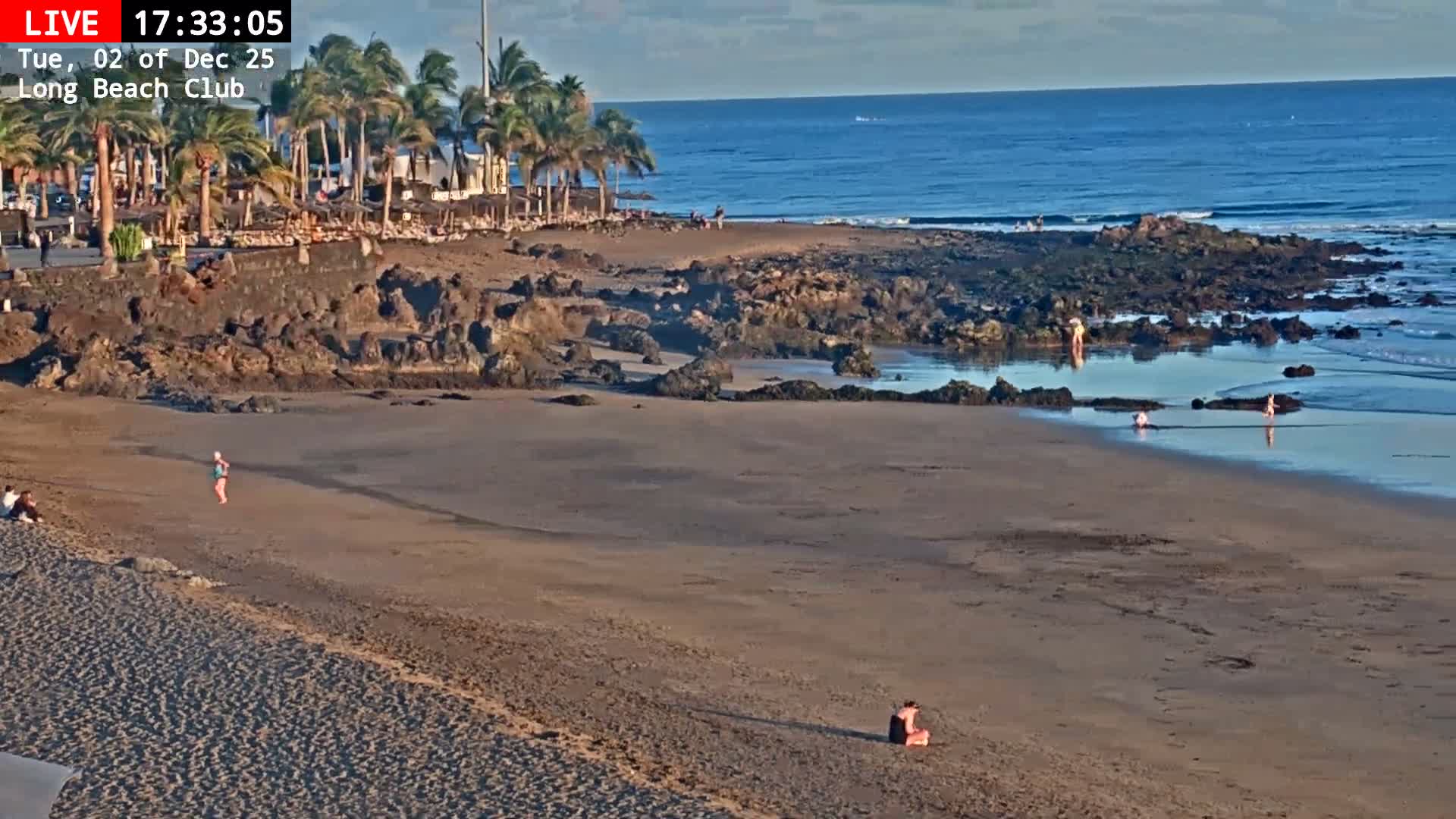 Lanzarote, Puerto del Carmen Beach Live Cam - Canary Islands, Las Palmas, Spain