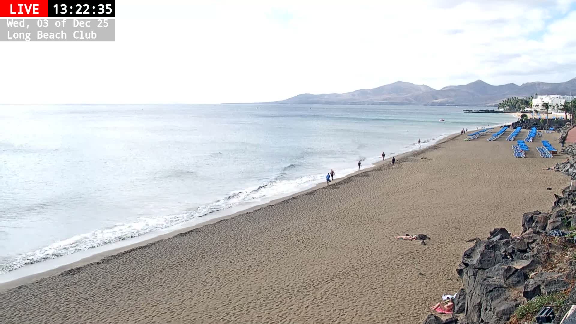 Lanzarote, Puerto del Carmen Beach Live Cam - Canary Islands, Las Palmas, Spain