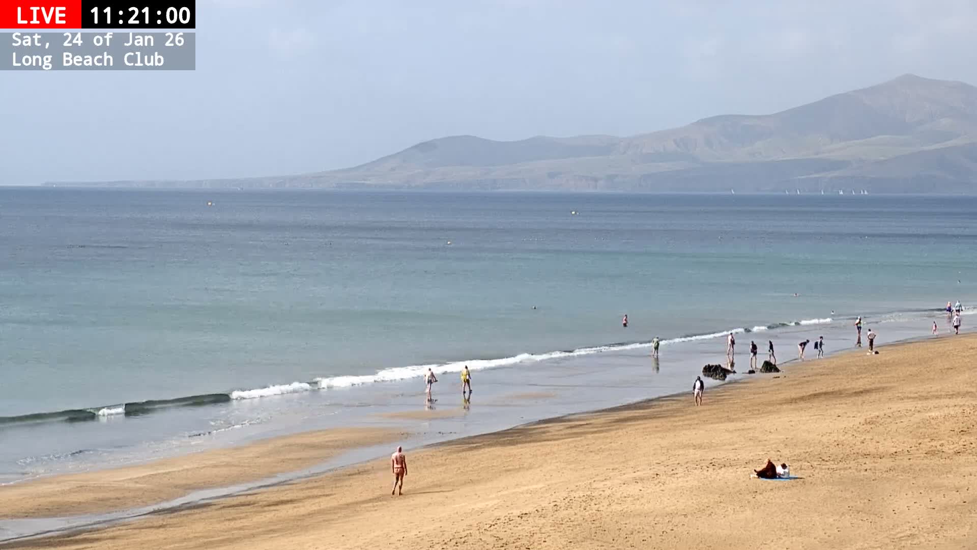 Lanzarote, Puerto del Carmen Beach Live Cam - Canary Islands, Las Palmas, Spain