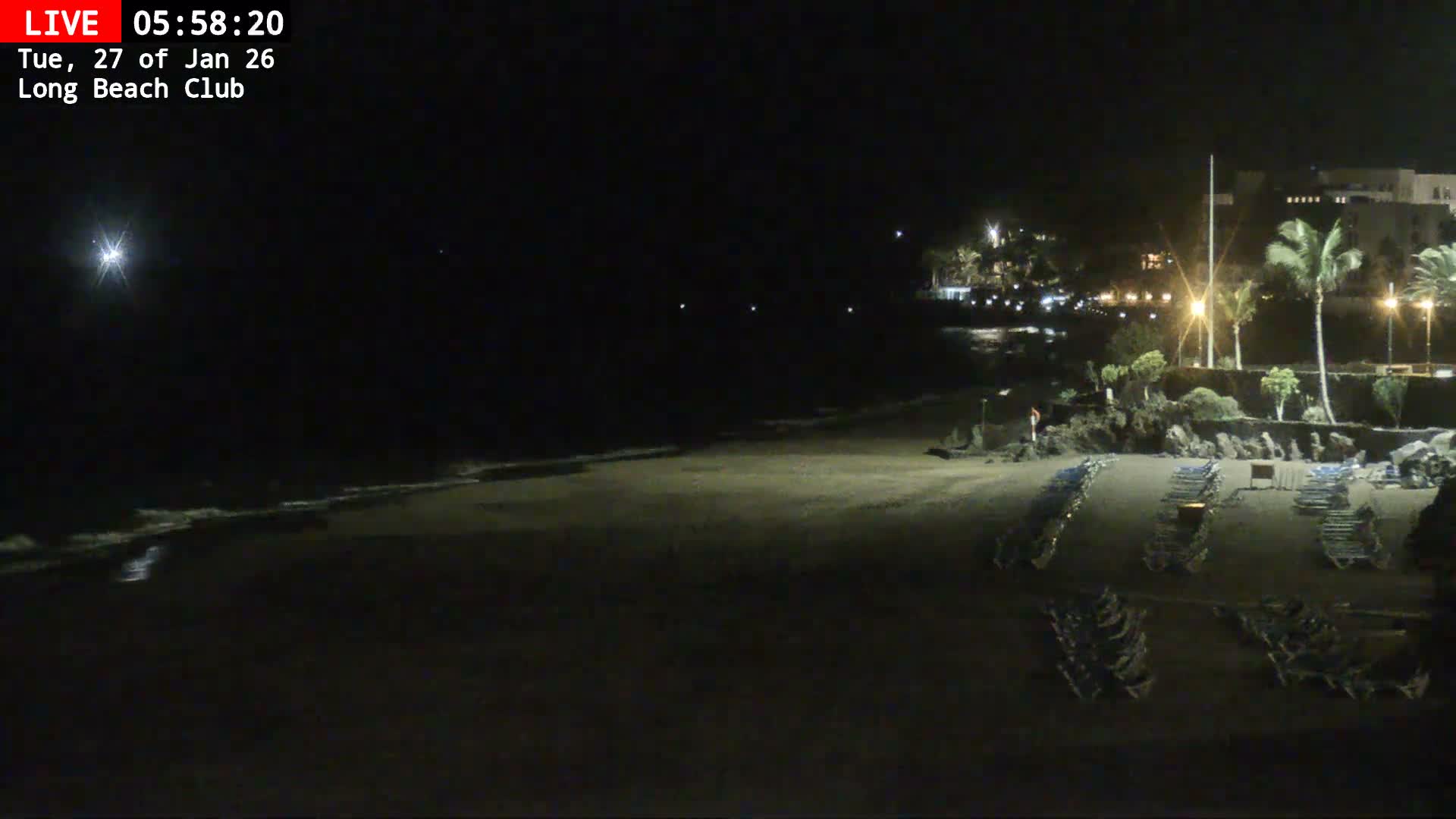 Lanzarote, Puerto del Carmen Beach Live Cam - Canary Islands, Las Palmas, Spain