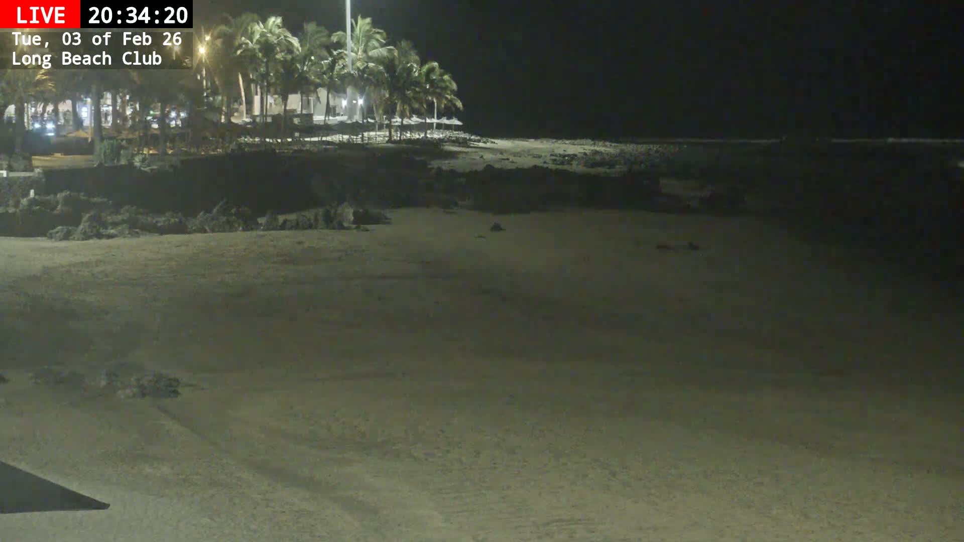 Lanzarote, Puerto del Carmen Beach Live Cam - Canary Islands, Las Palmas, Spain