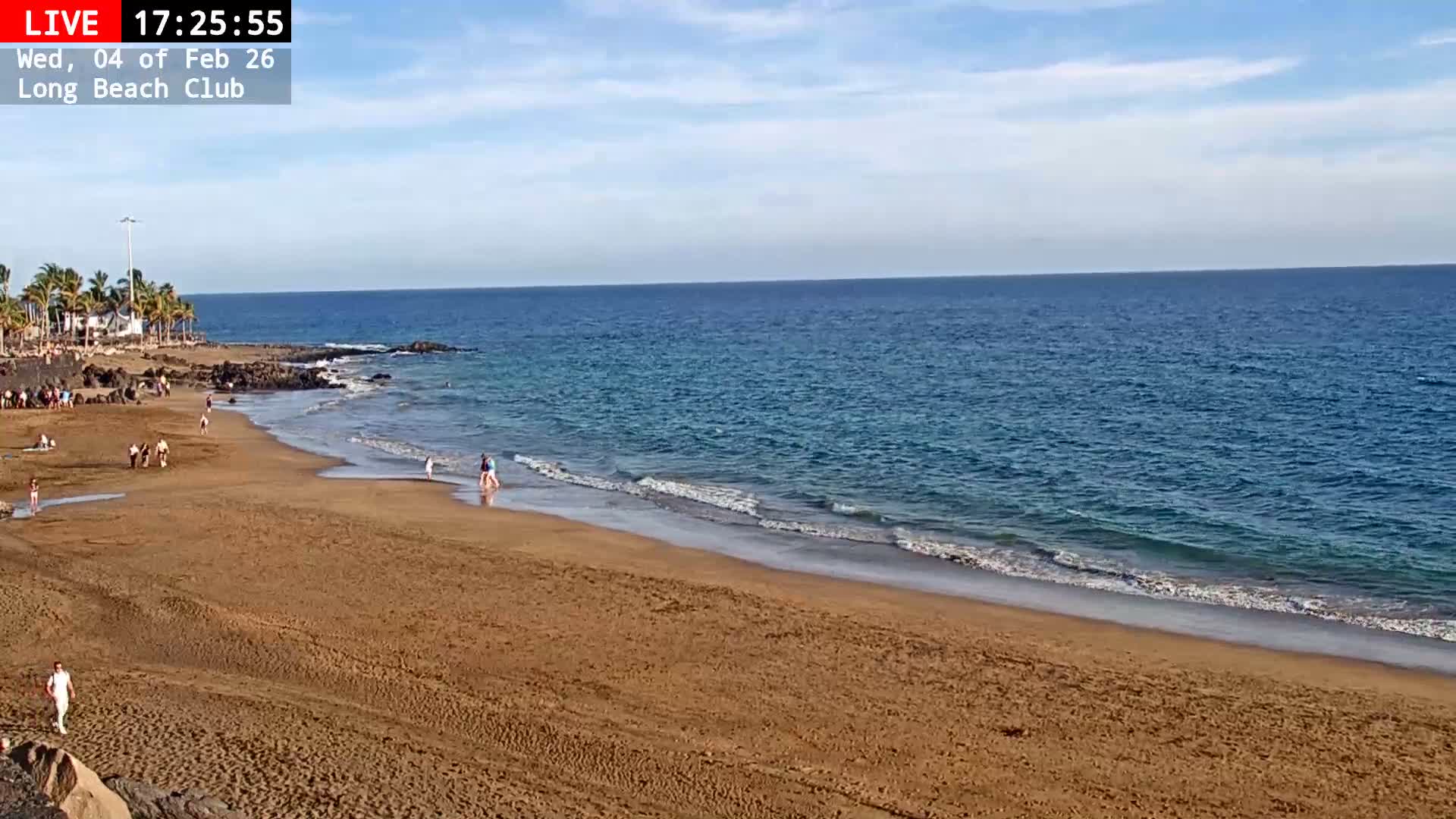 Lanzarote, Puerto del Carmen Beach Live Cam - Canary Islands, Las Palmas, Spain