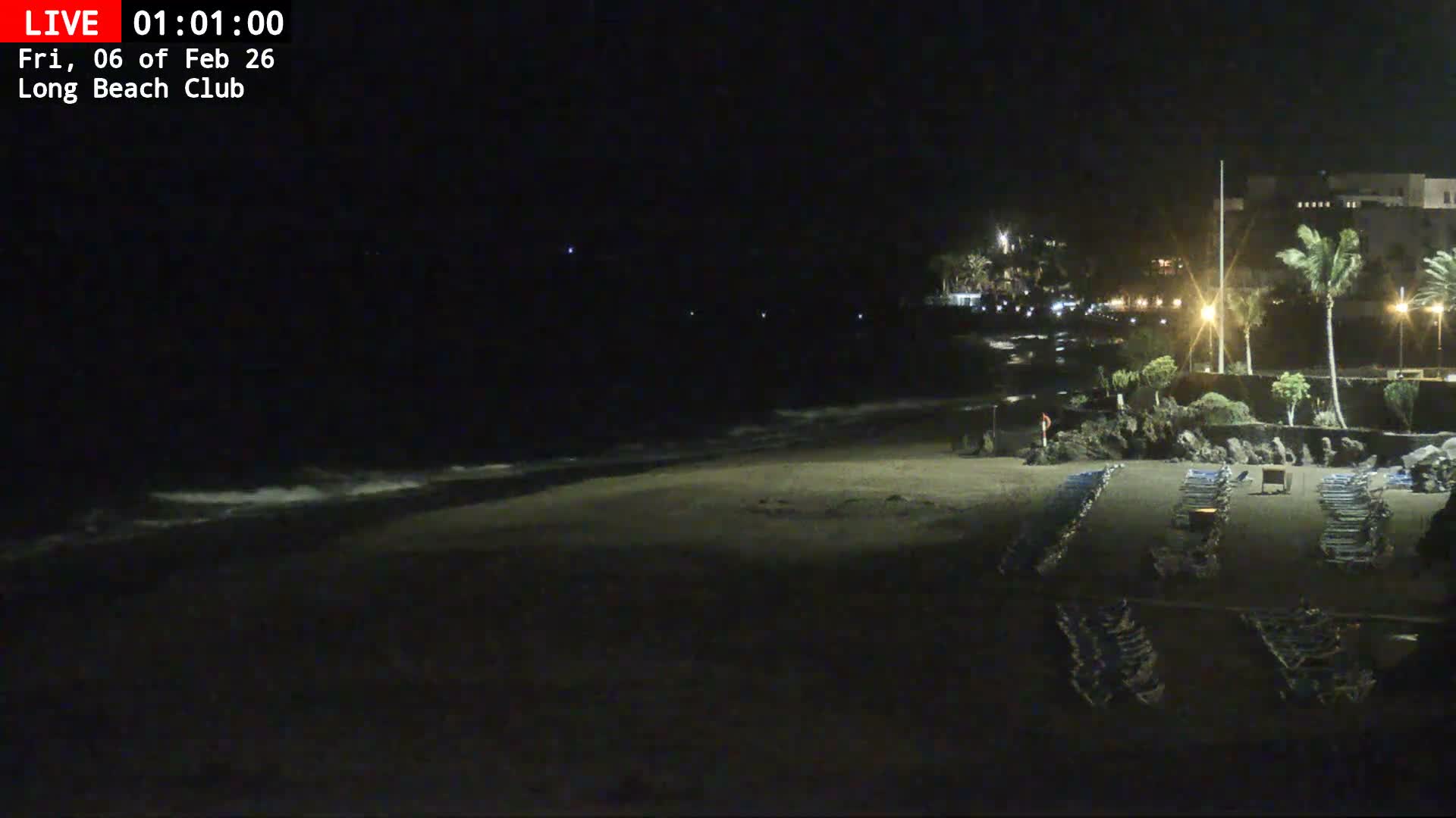 Lanzarote, Puerto del Carmen Beach Live Cam - Canary Islands, Las Palmas, Spain