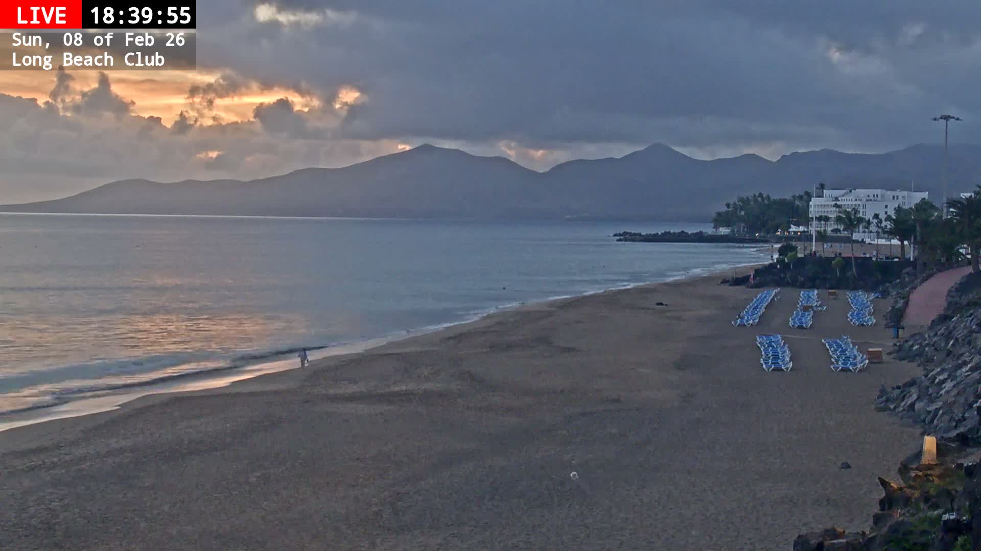 Lanzarote, Puerto del Carmen Beach Live Cam - Canary Islands, Las Palmas, Spain