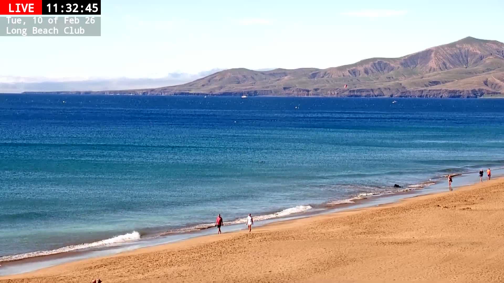 Lanzarote, Puerto del Carmen Beach Live Cam - Canary Islands, Las Palmas, Spain