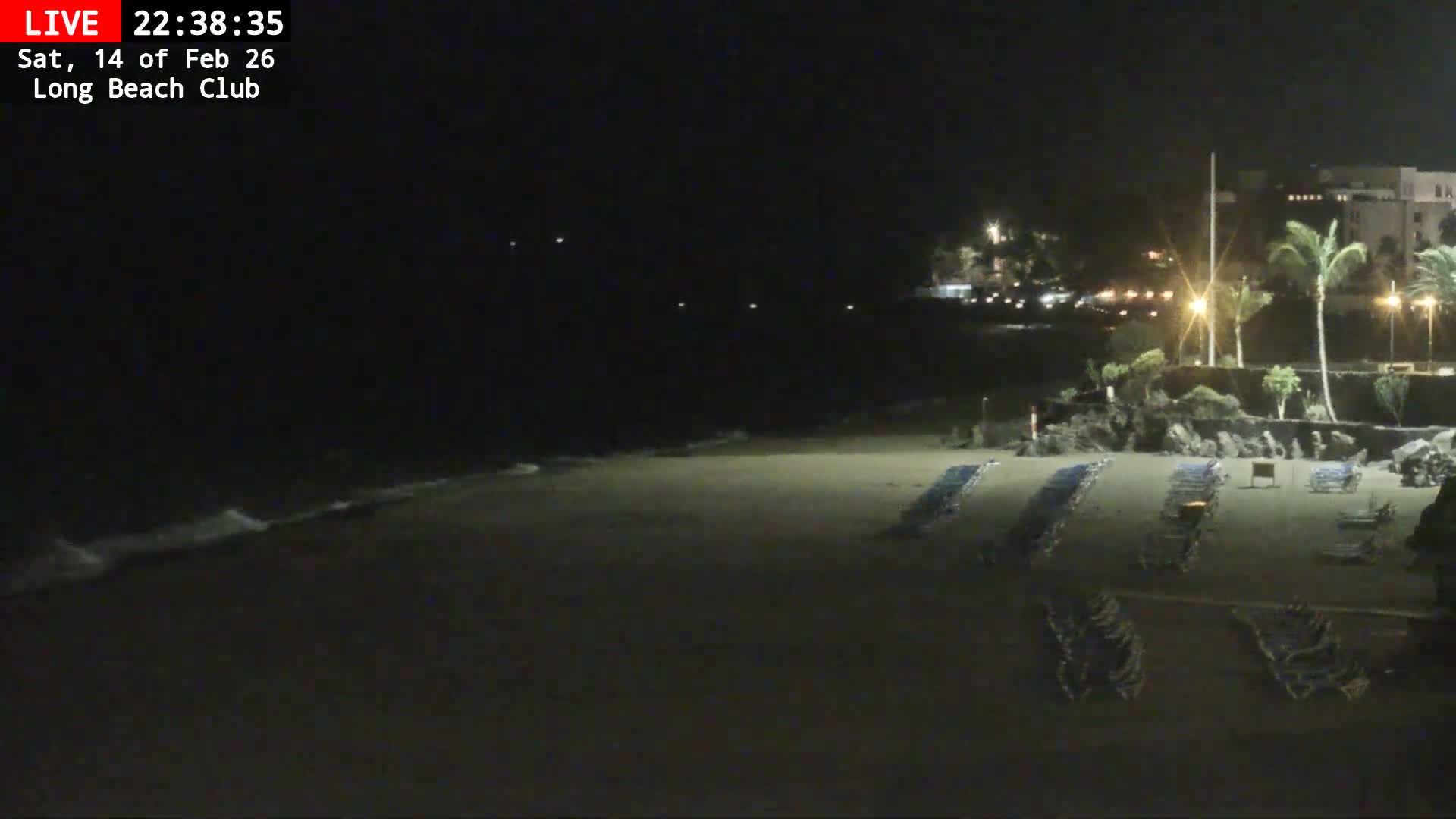 Lanzarote, Puerto del Carmen Beach Live Cam - Canary Islands, Las Palmas, Spain