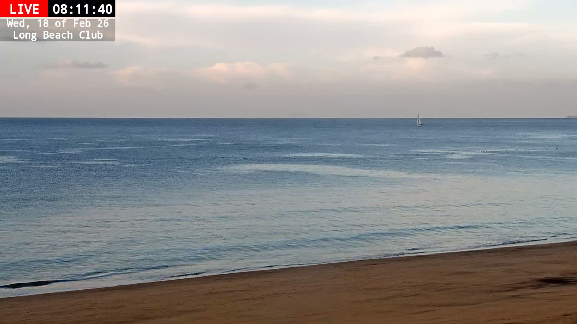 Lanzarote, Puerto del Carmen Beach Live Cam - Canary Islands, Las Palmas, Spain