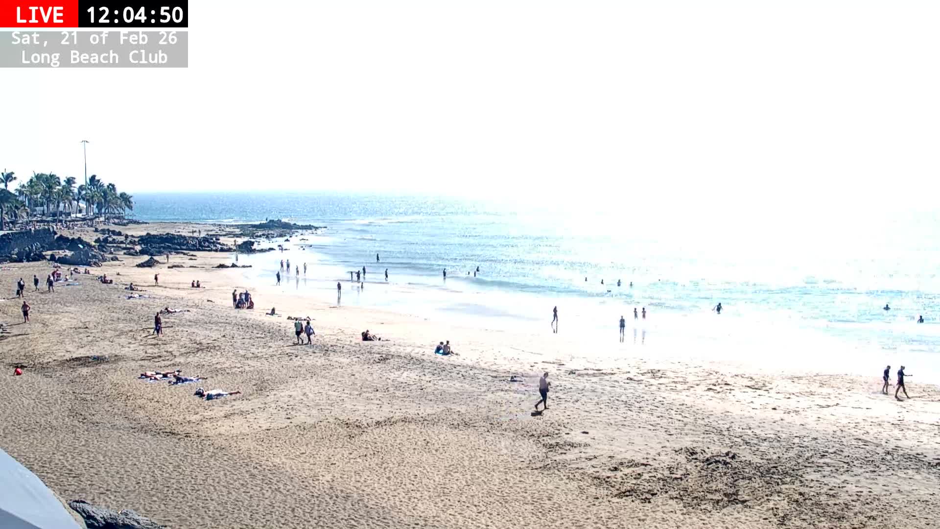Lanzarote, Puerto del Carmen Beach Live Cam - Canary Islands, Las Palmas, Spain