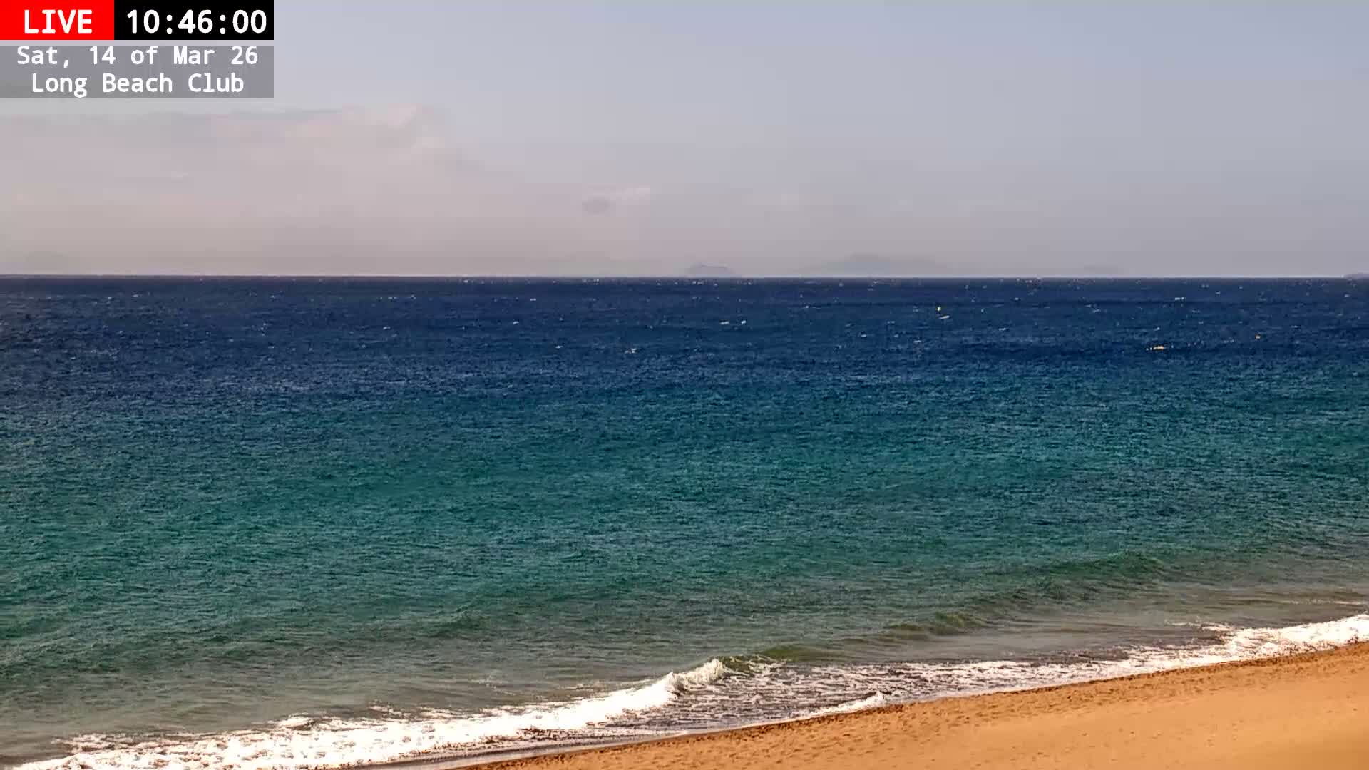 Lanzarote, Puerto del Carmen Beach Live Cam - Canary Islands, Las Palmas, Spain