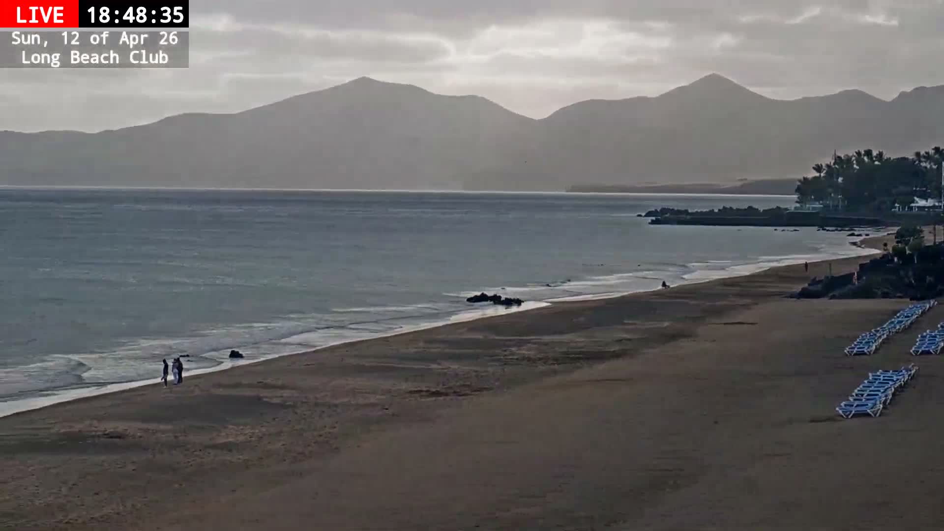 Lanzarote, Puerto del Carmen Beach Live Cam - Canary Islands, Las Palmas, Spain