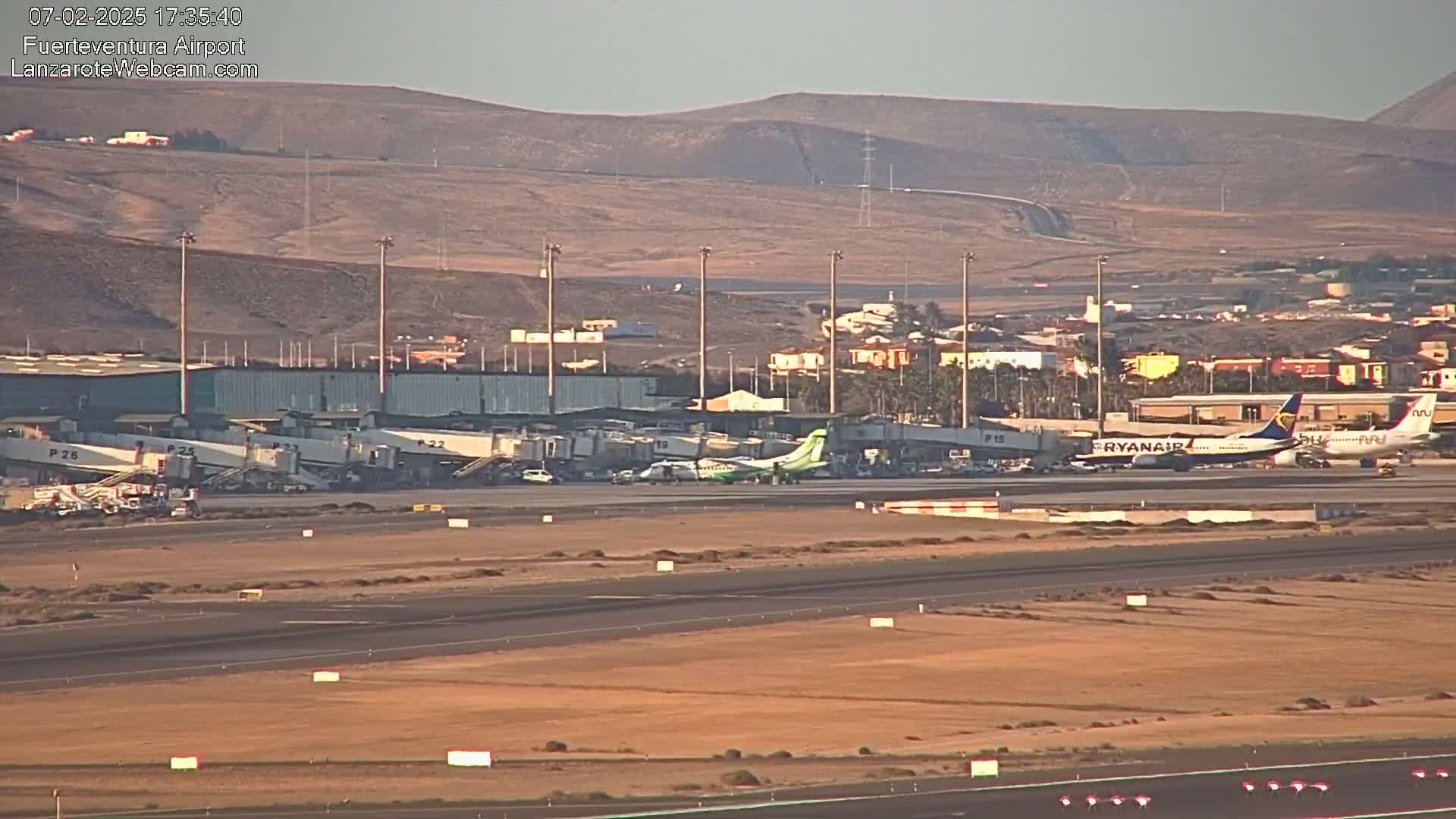 Fuerteventura Airport Live Cam - Canary Island, Las Palmas, Spain