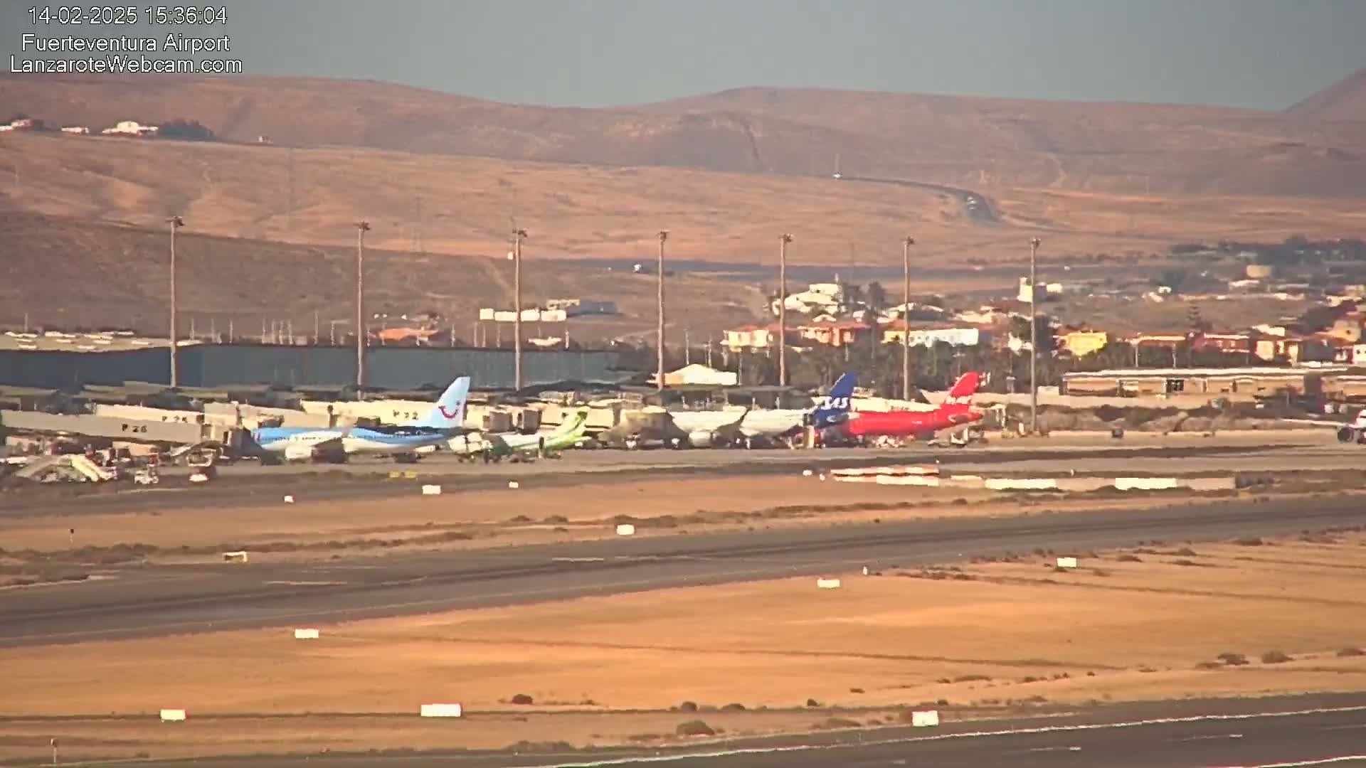 Fuerteventura Airport Live Cam - Canary Island, Las Palmas, Spain
