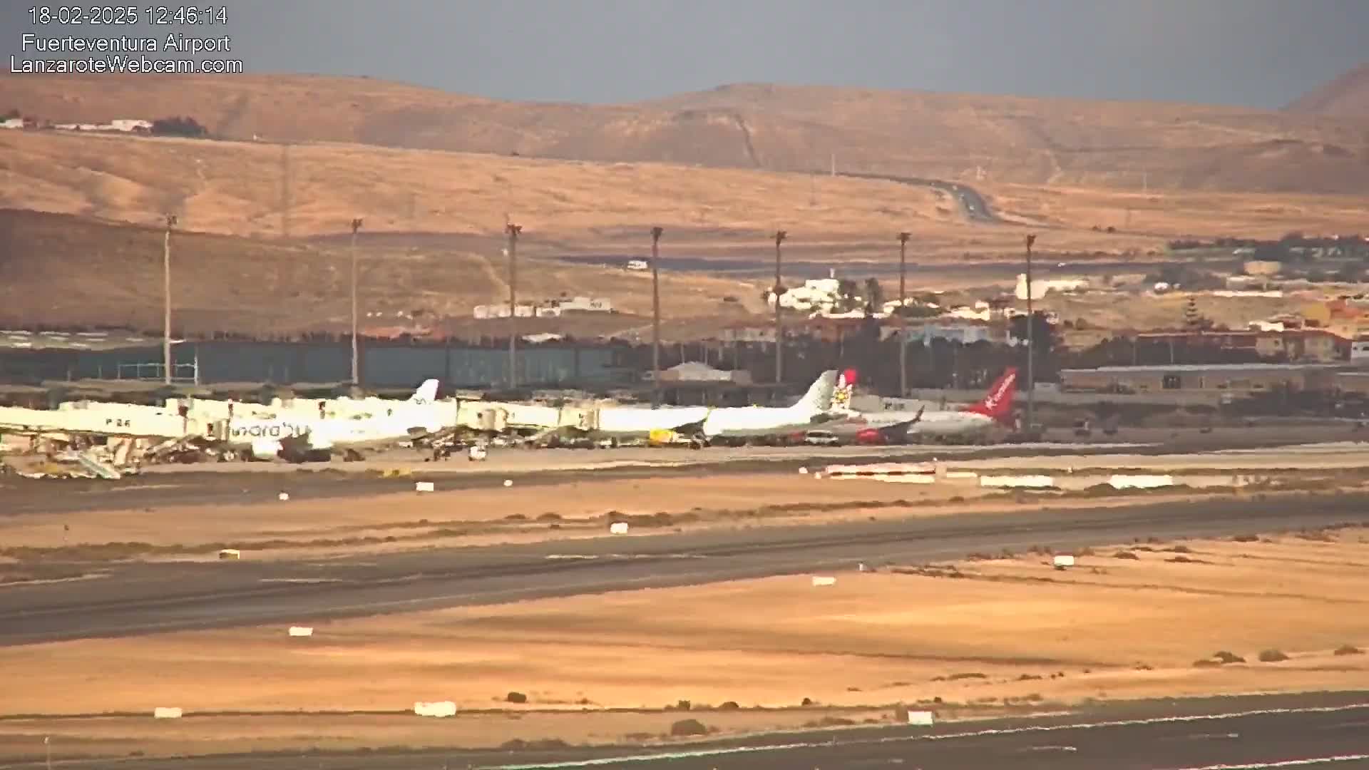 Fuerteventura Airport Live Cam - Canary Island, Las Palmas, Spain