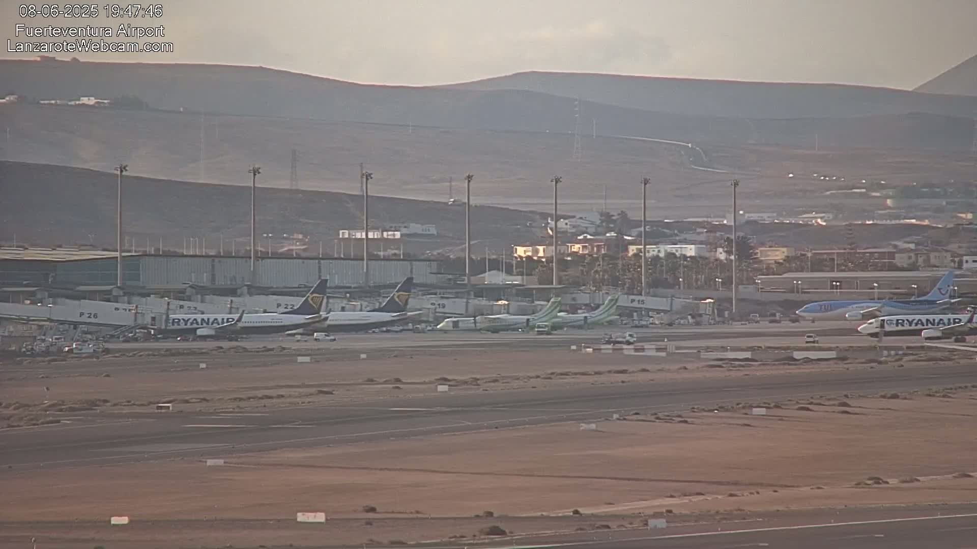 Fuerteventura Airport Live Cam - Canary Island, Las Palmas, Spain
