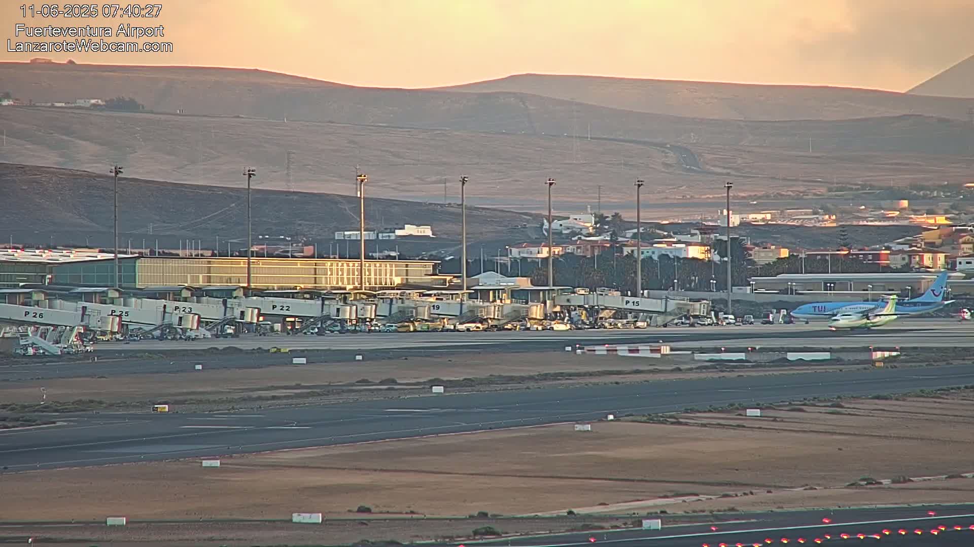 Fuerteventura Airport Live Cam - Canary Island, Las Palmas, Spain