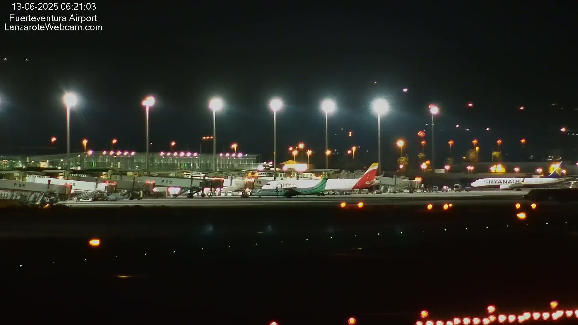 Fuerteventura Airport Live Cam - Canary Island, Las Palmas, Spain