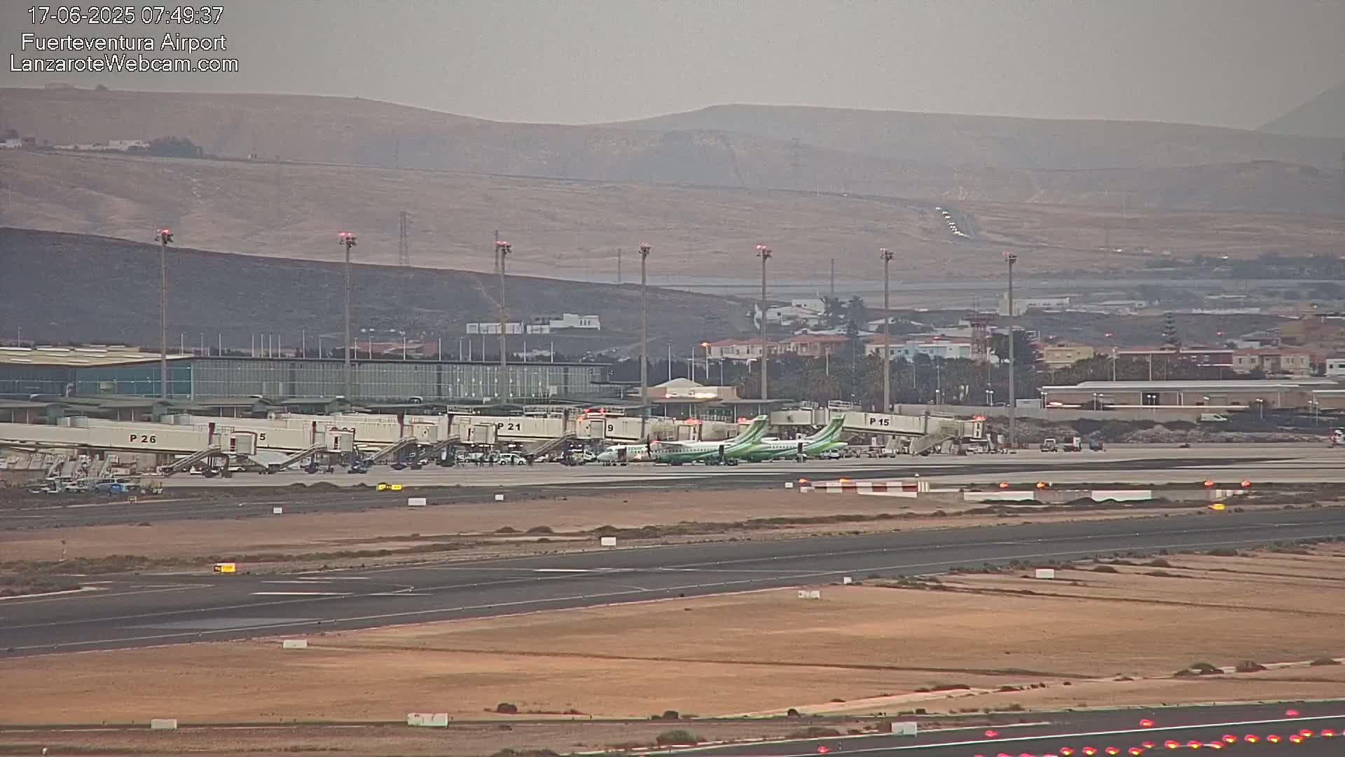 Fuerteventura Airport Live Cam - Canary Island, Las Palmas, Spain