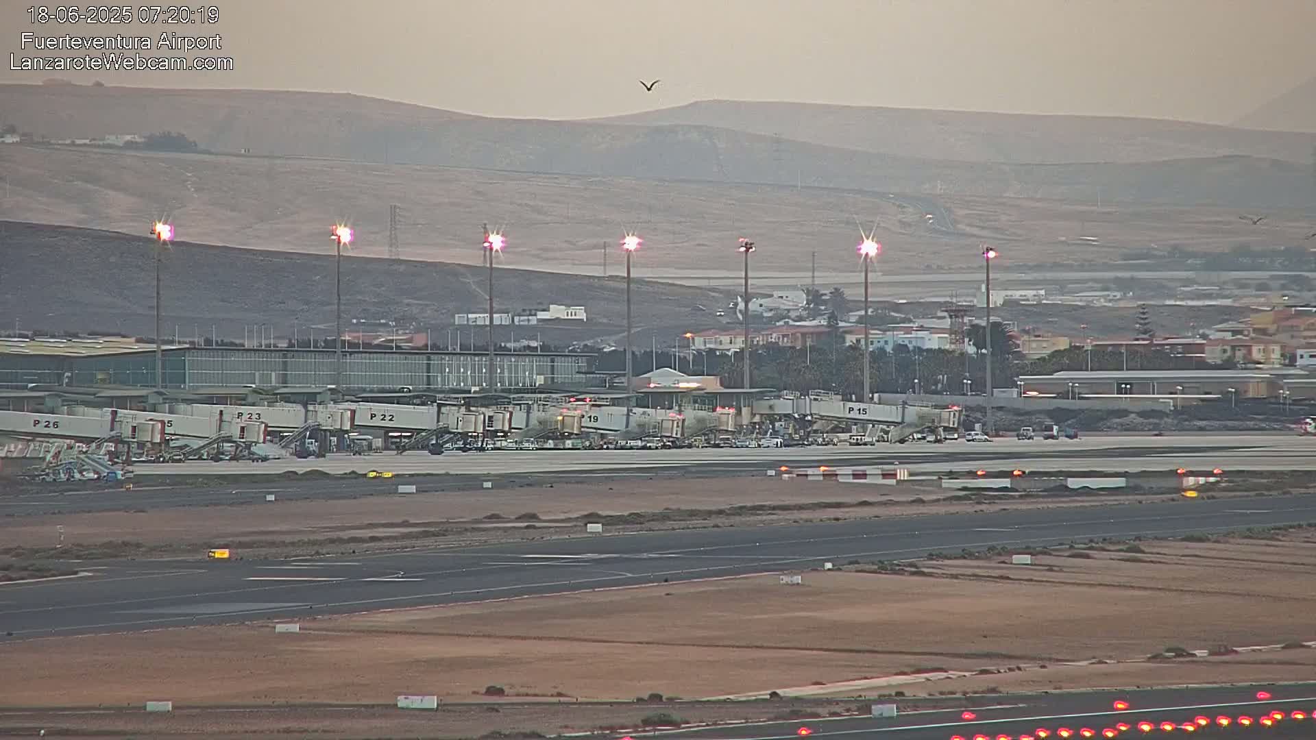 Fuerteventura Airport Live Cam - Canary Island, Las Palmas, Spain