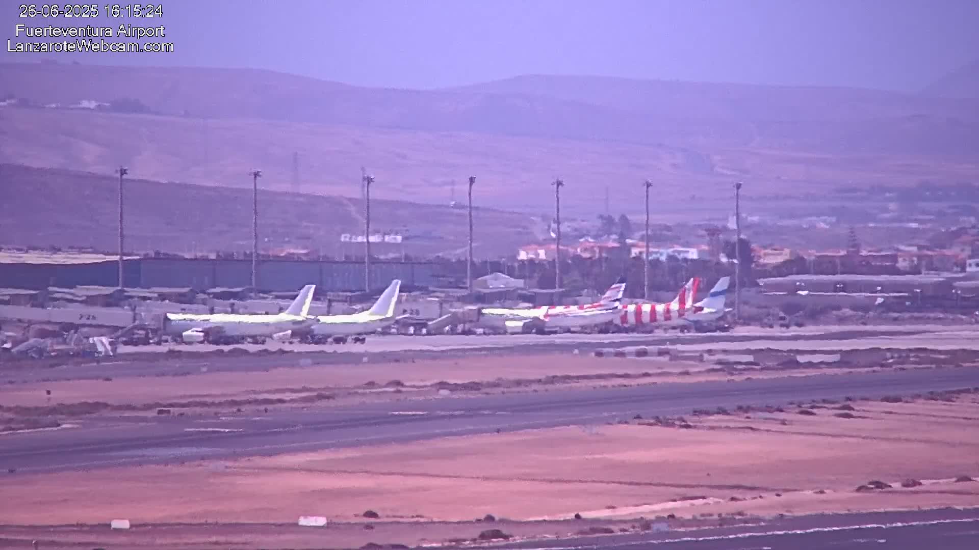 Fuerteventura Airport Live Cam - Canary Island, Las Palmas, Spain