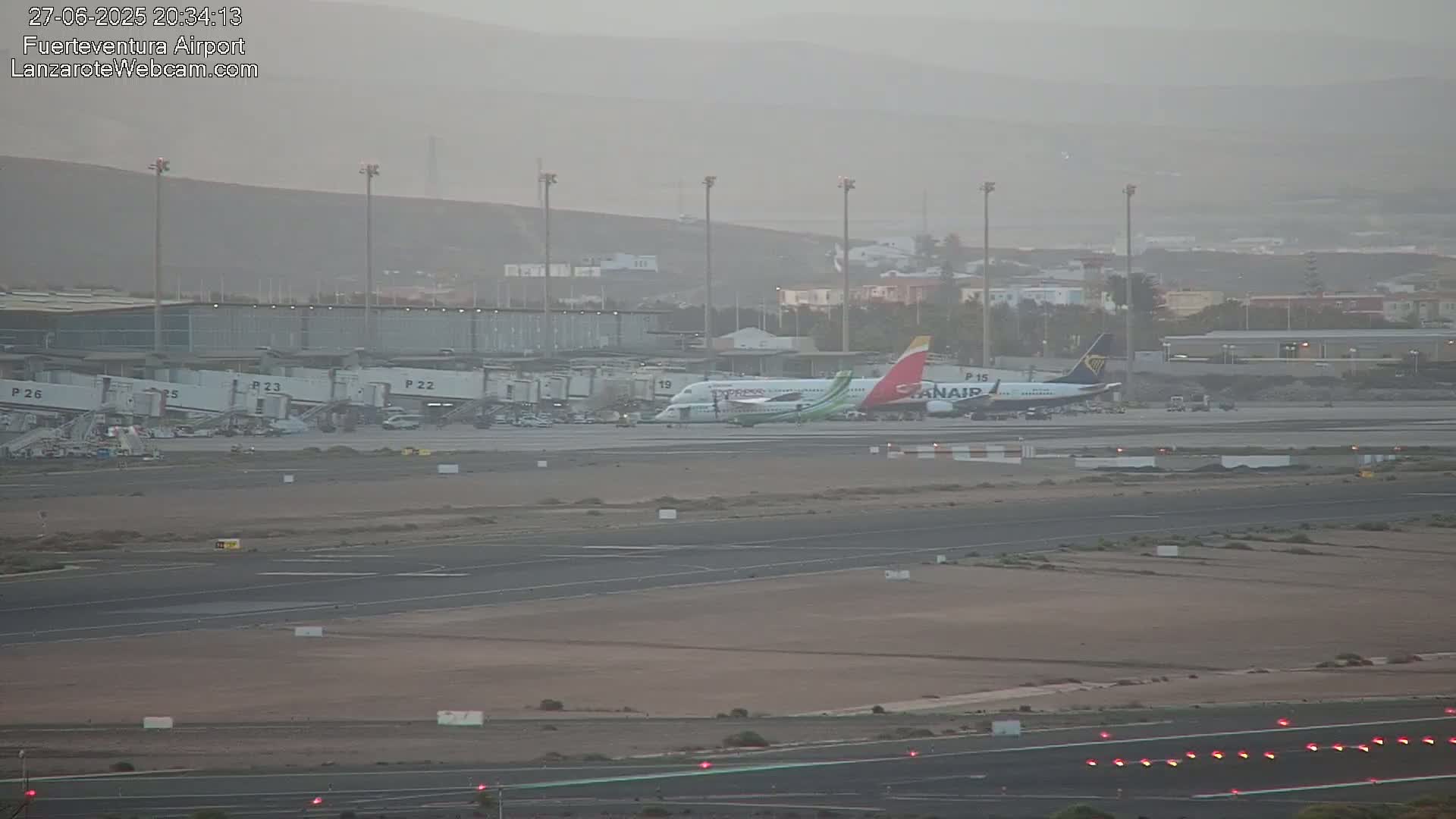 Fuerteventura Airport Live Cam - Canary Island, Las Palmas, Spain