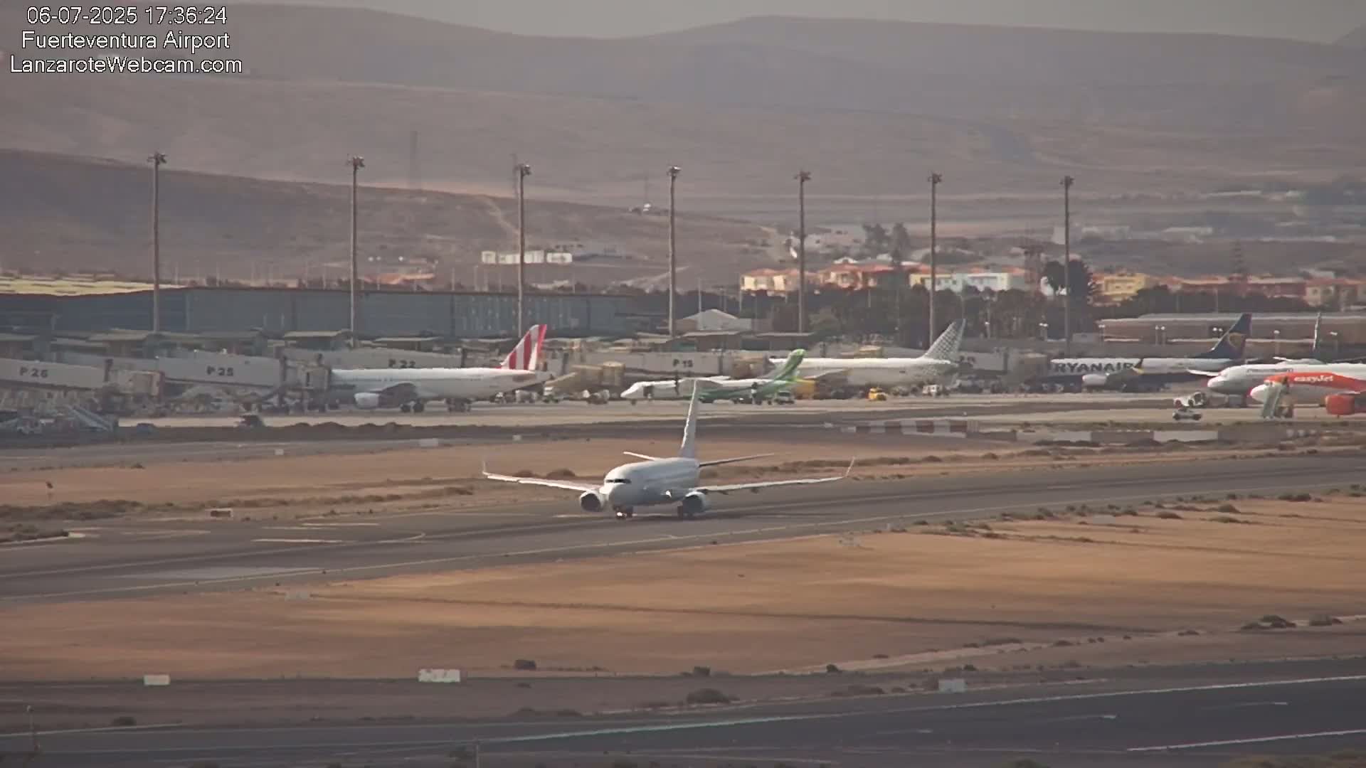 Fuerteventura Airport Live Cam - Canary Island, Las Palmas, Spain