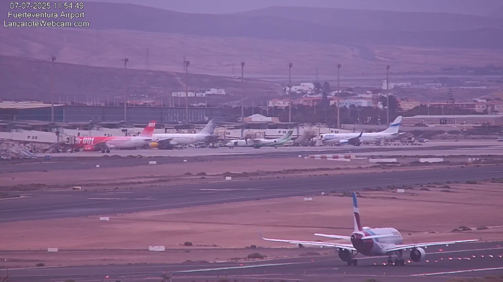 Fuerteventura Airport Live Cam - Canary Island, Las Palmas, Spain