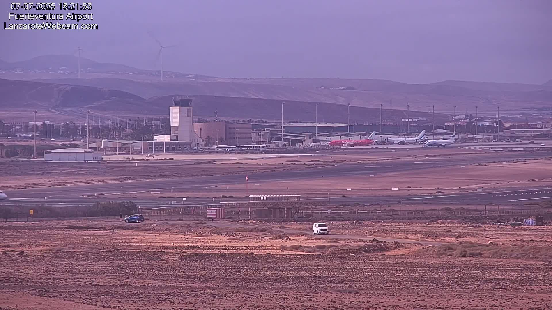 Fuerteventura Airport Live Cam - Canary Island, Las Palmas, Spain