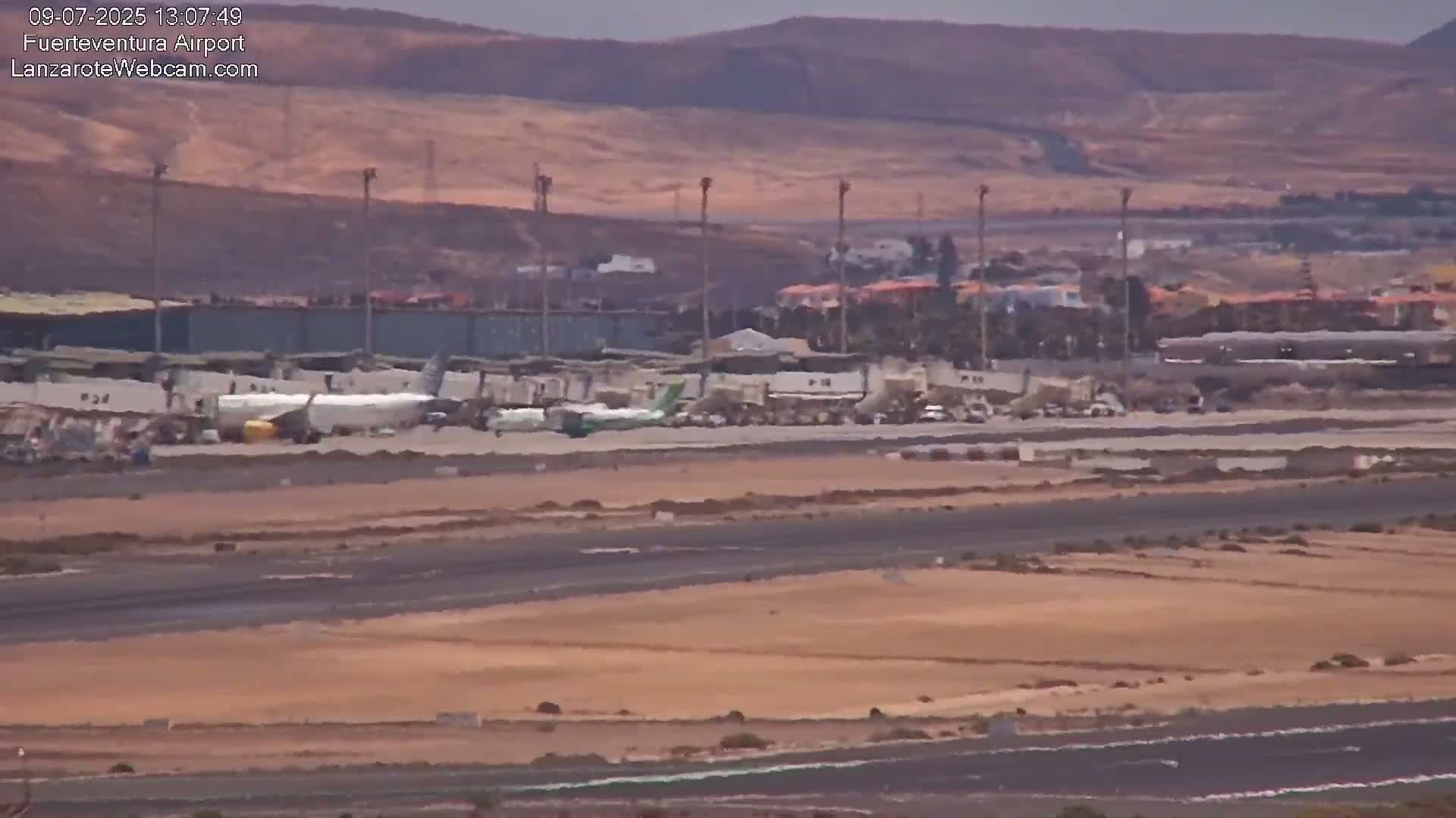 Fuerteventura Airport Live Cam - Canary Island, Las Palmas, Spain