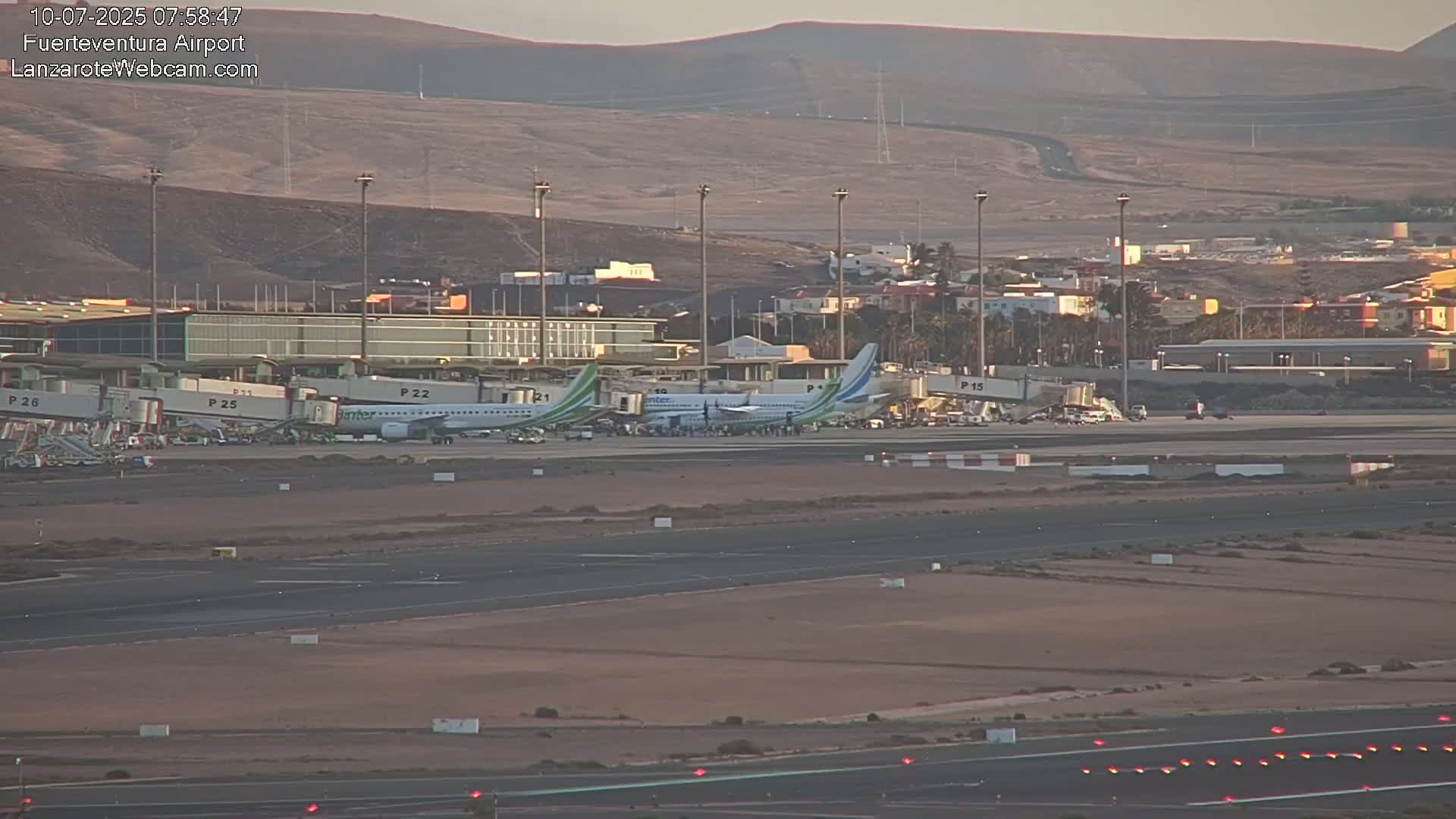 Fuerteventura Airport Live Cam - Canary Island, Las Palmas, Spain