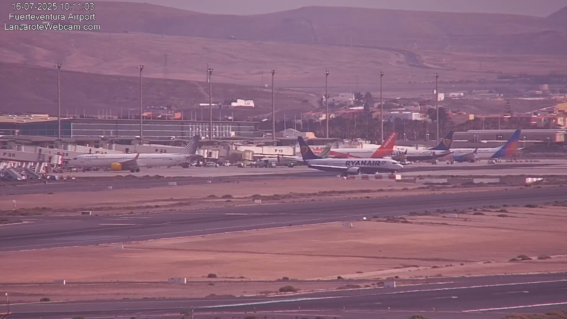 Fuerteventura Airport Live Cam - Canary Island, Las Palmas, Spain