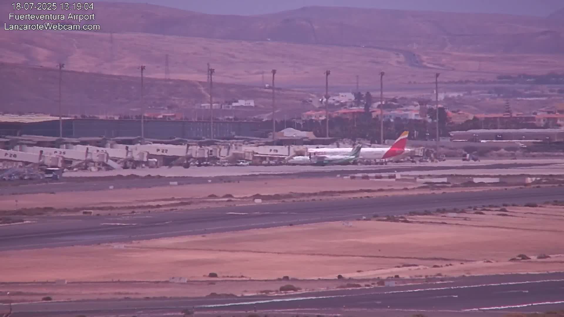 Fuerteventura Airport Live Cam - Canary Island, Las Palmas, Spain
